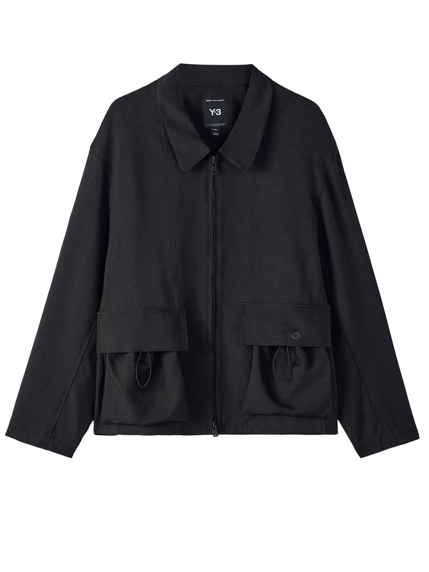 Y-3 Jackets Black Nylon