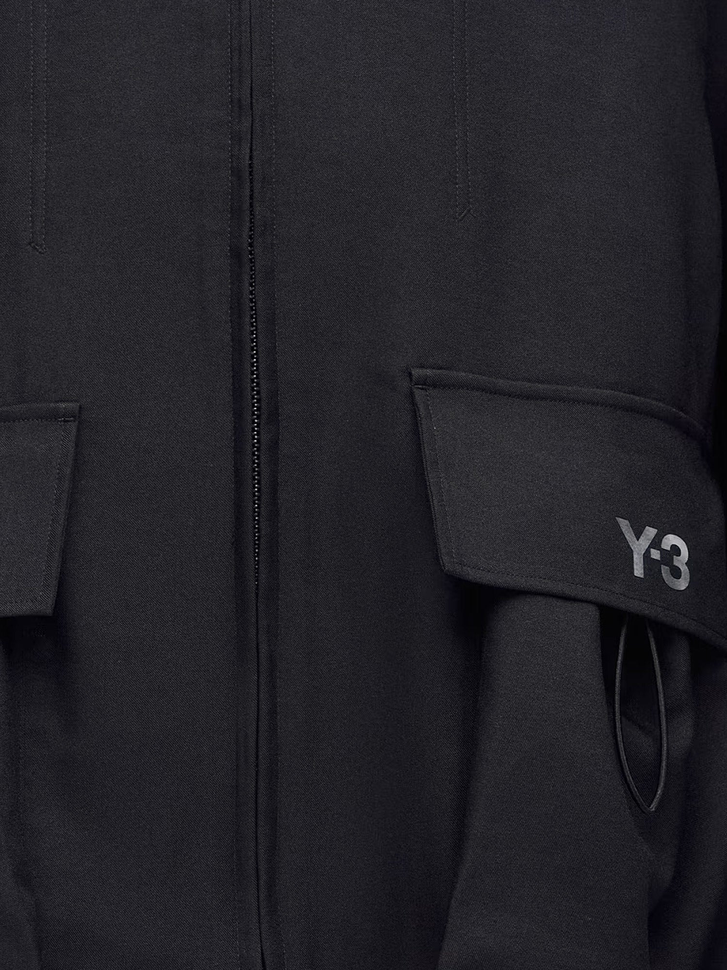 Y-3 Jackets Black Nylon
