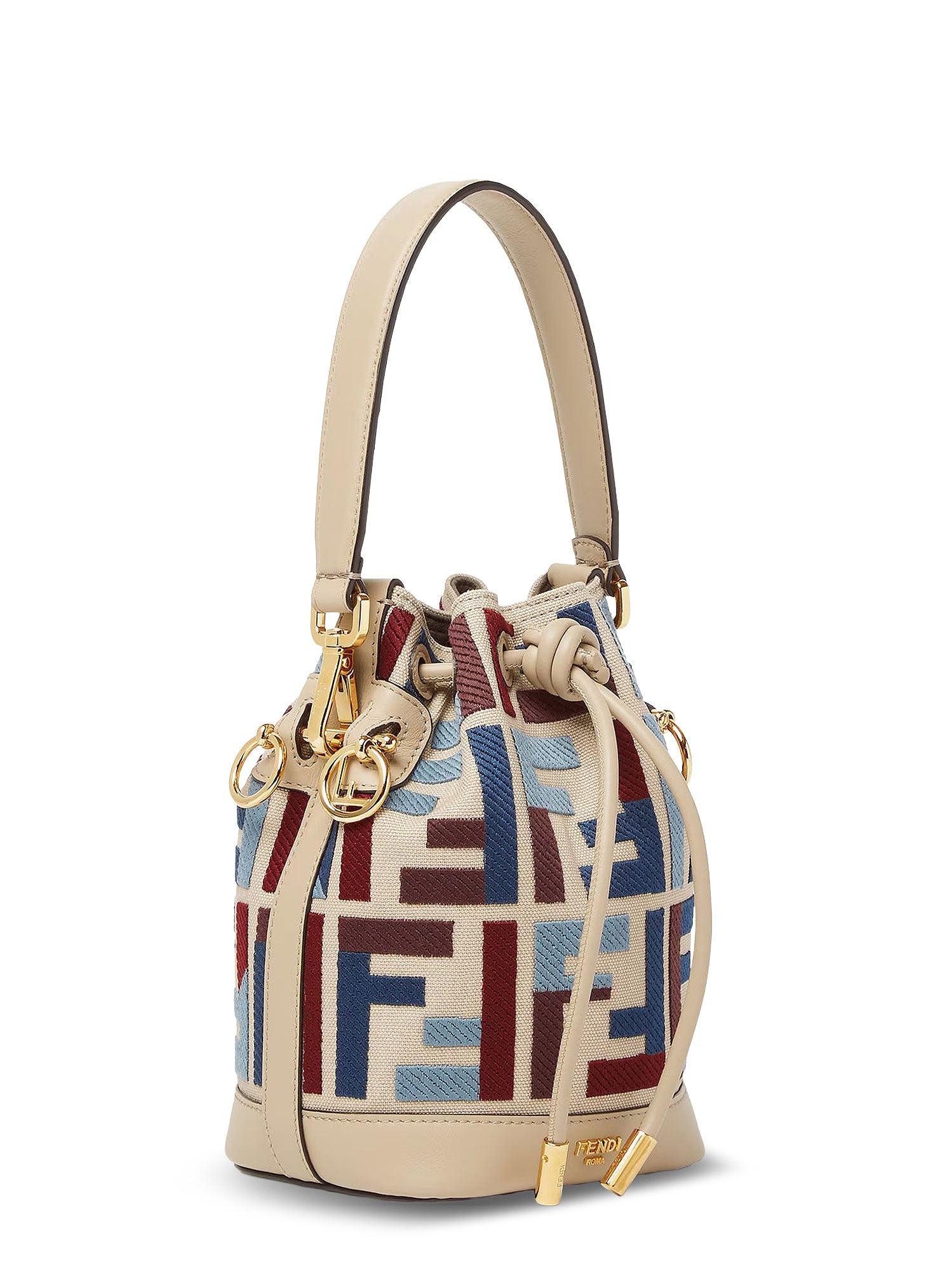 Fendi Bags Mlc+beig.amido+os Canvas