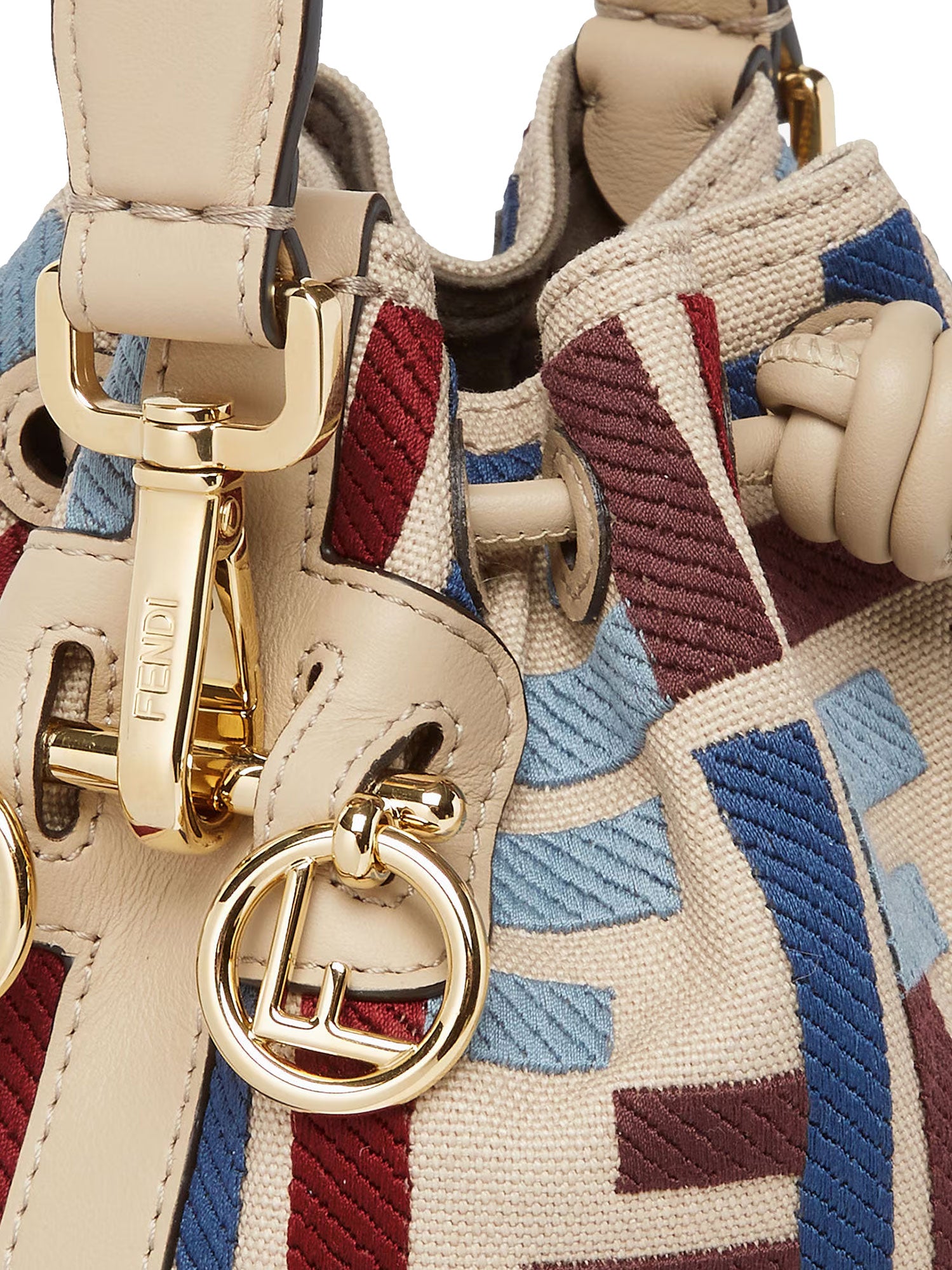Fendi Bags Mlc+beig.amido+os Canvas