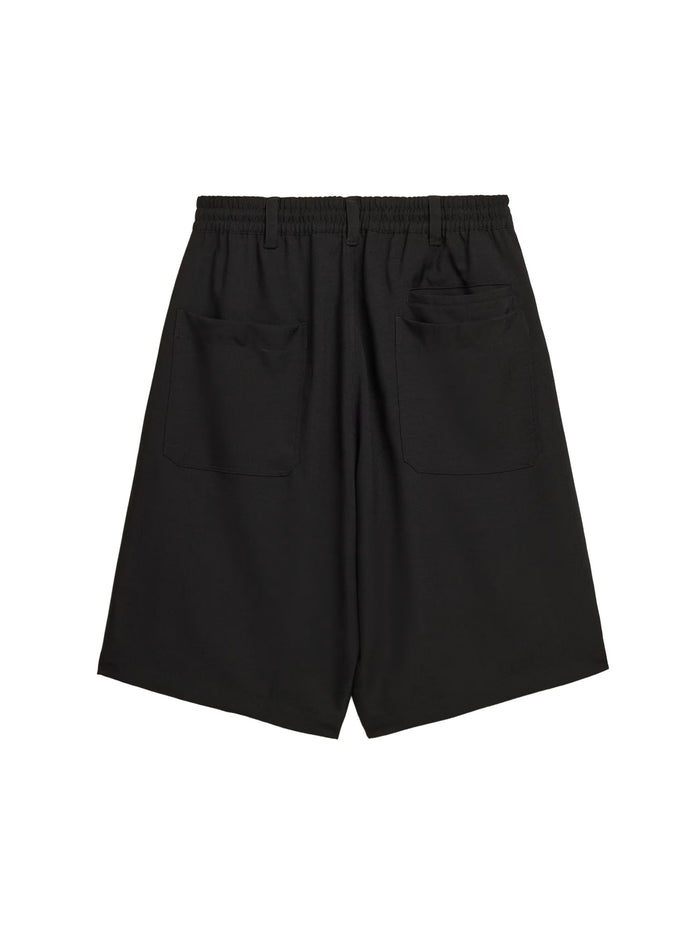 Y-3 Shorts Black Poliestere Riciclato