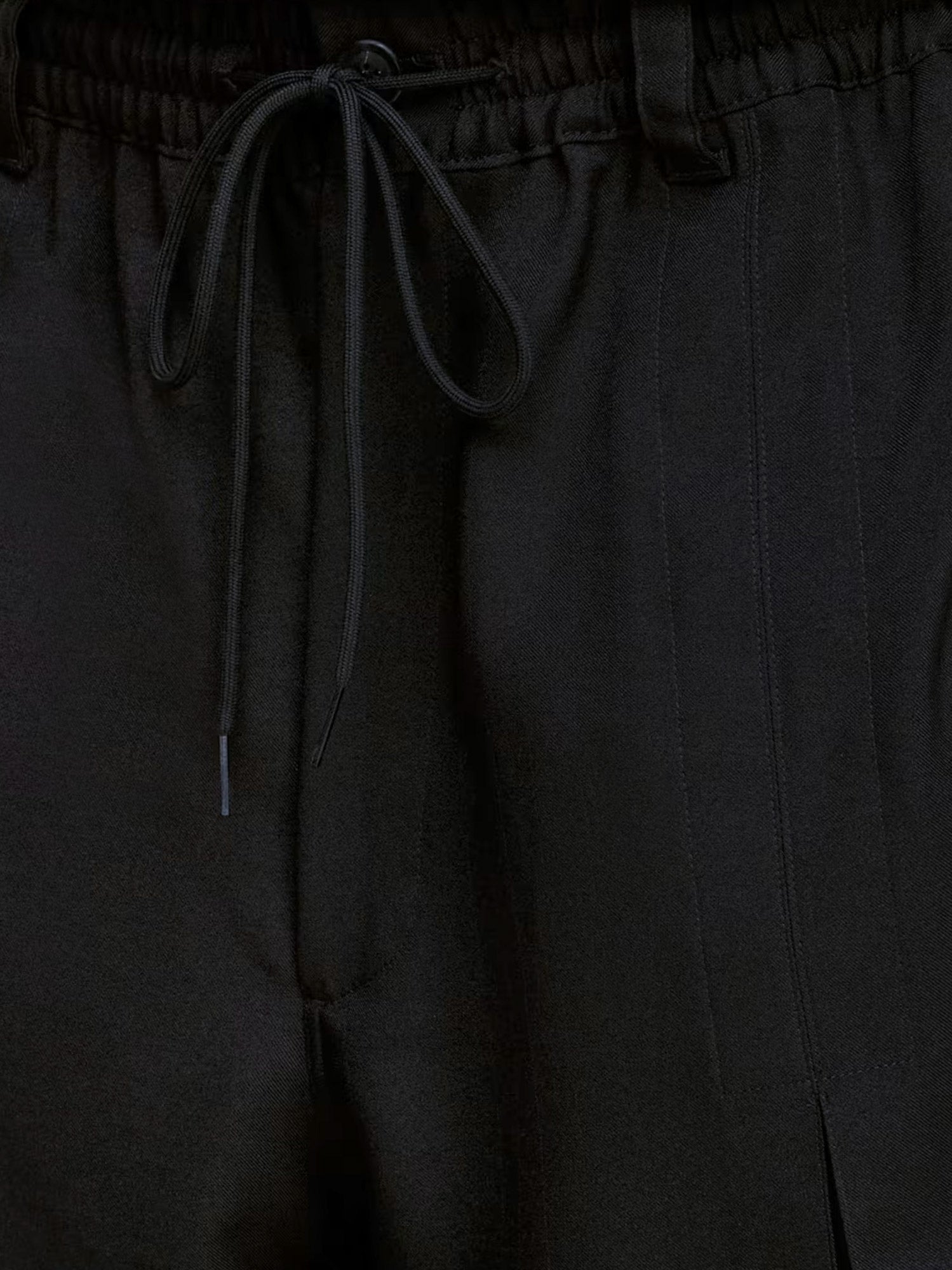 Y-3 Shorts Black Poliestere Riciclato