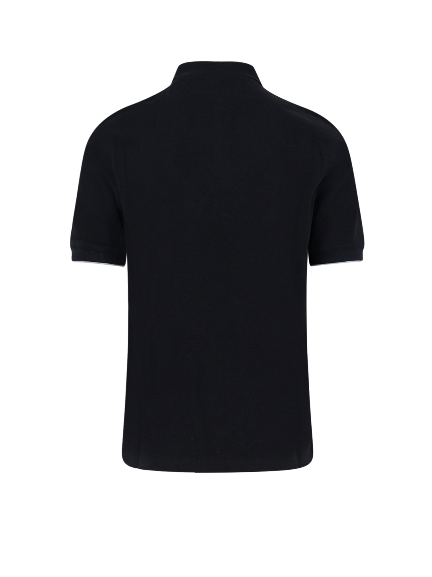 Brunello Cucinelli T-Shirts And Polos Nero Grigio Cotone
