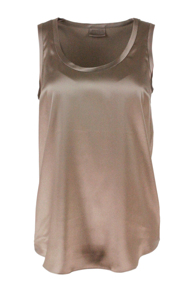 Brunello Cucinelli Top Brown 96se 4ea