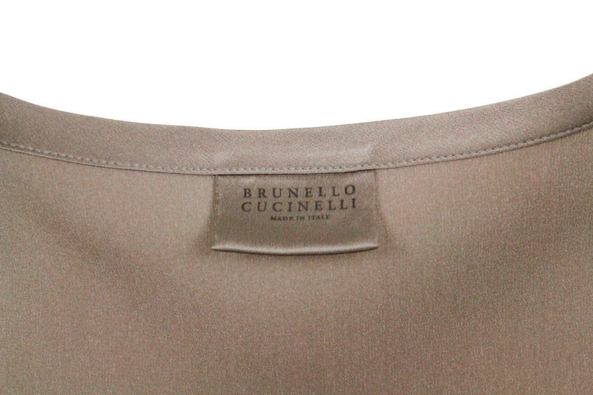 Brunello Cucinelli Top Brown 96se 4ea