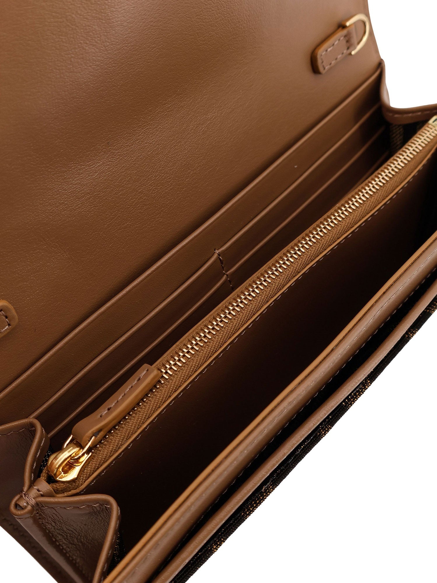 Fendi Bags Tabacco+moro+o.soft Tessuto Jacquard Ff