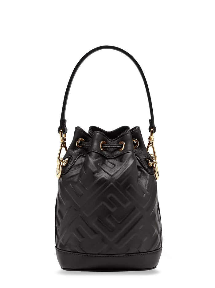 Fendi Bags Nero+oro Soft Pelle