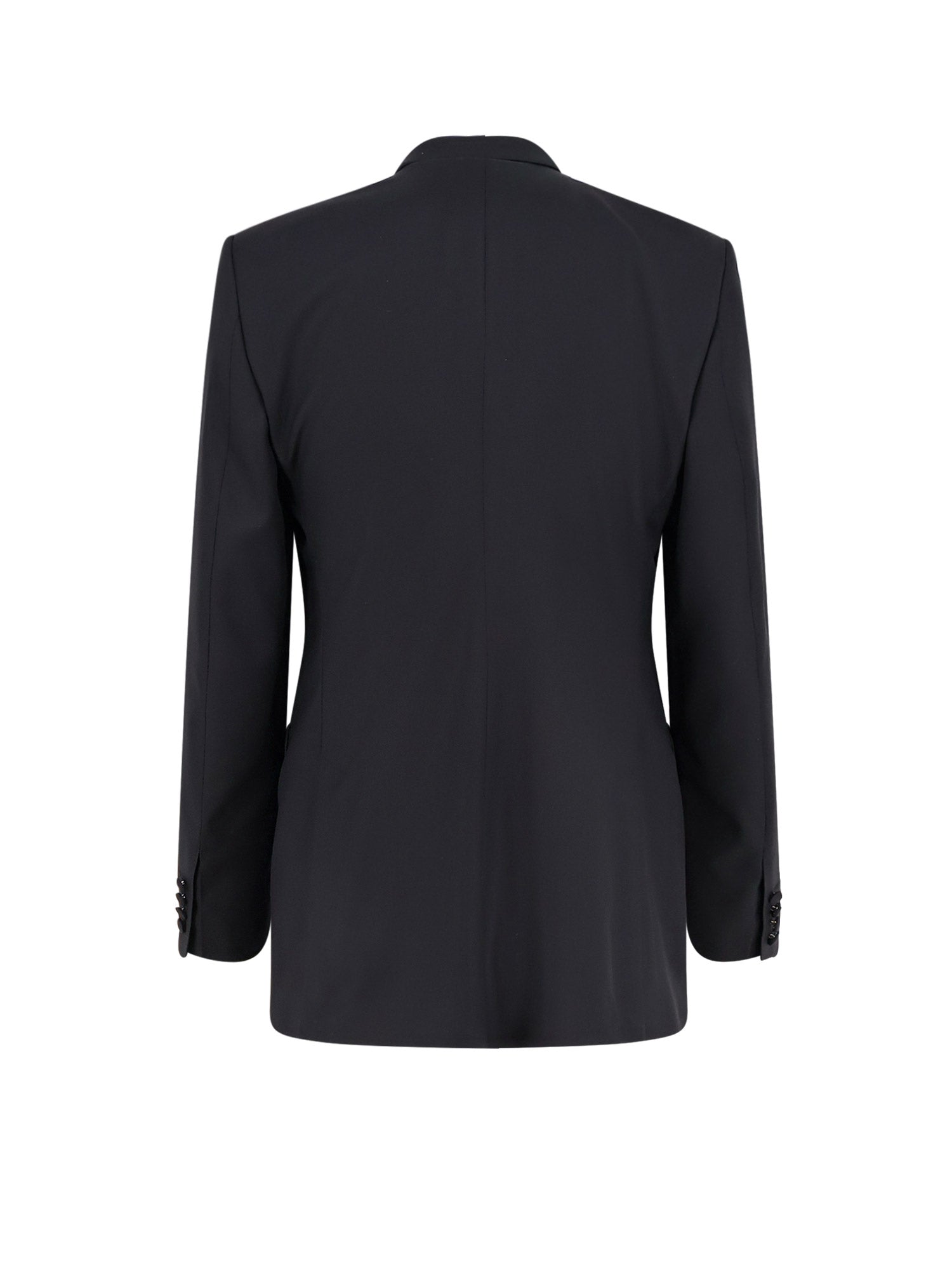 Dolce & Gabbana Clothing Black Lana Vergine