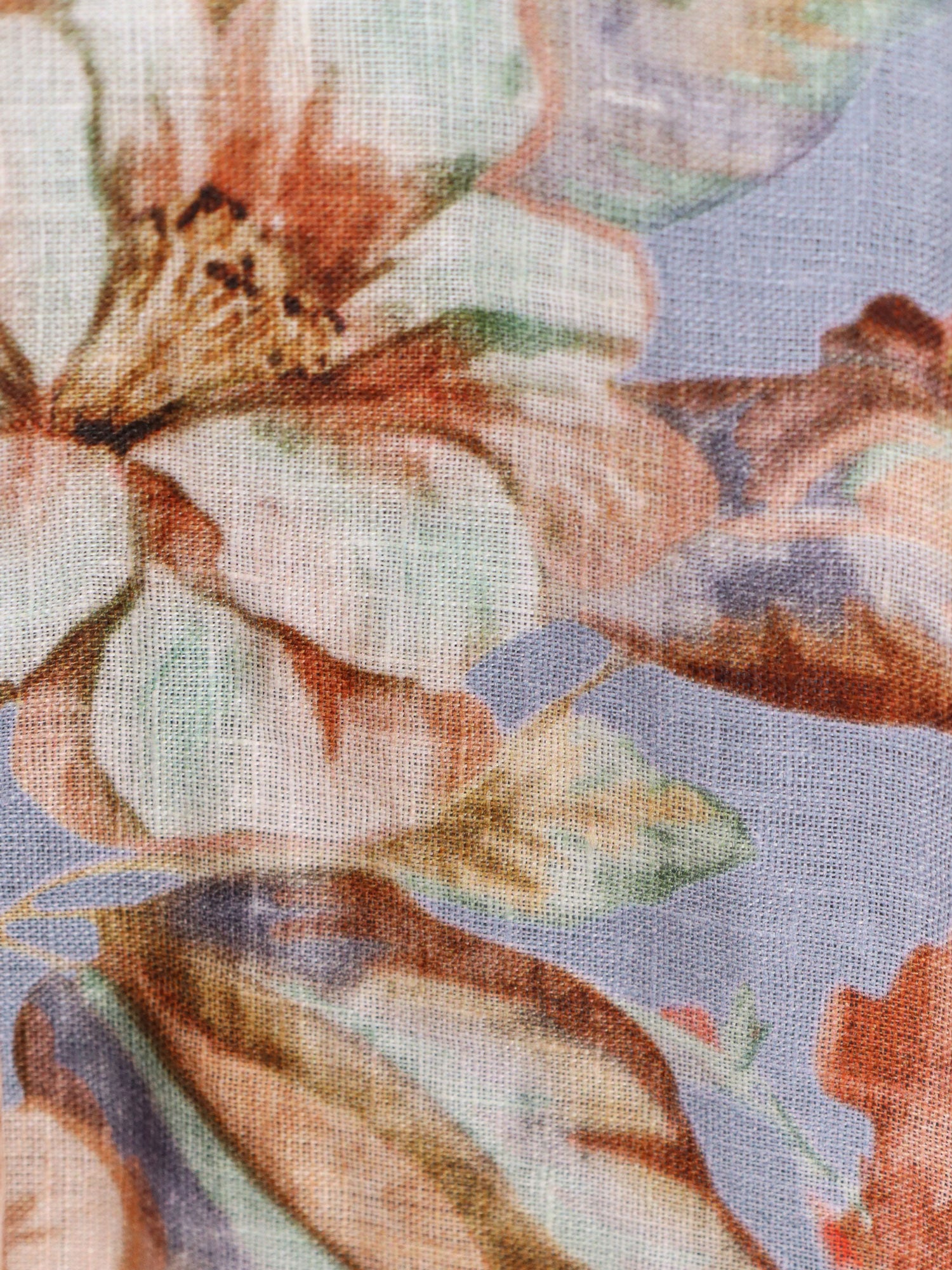 Zimmermann Dresses Chambray Floral Lino