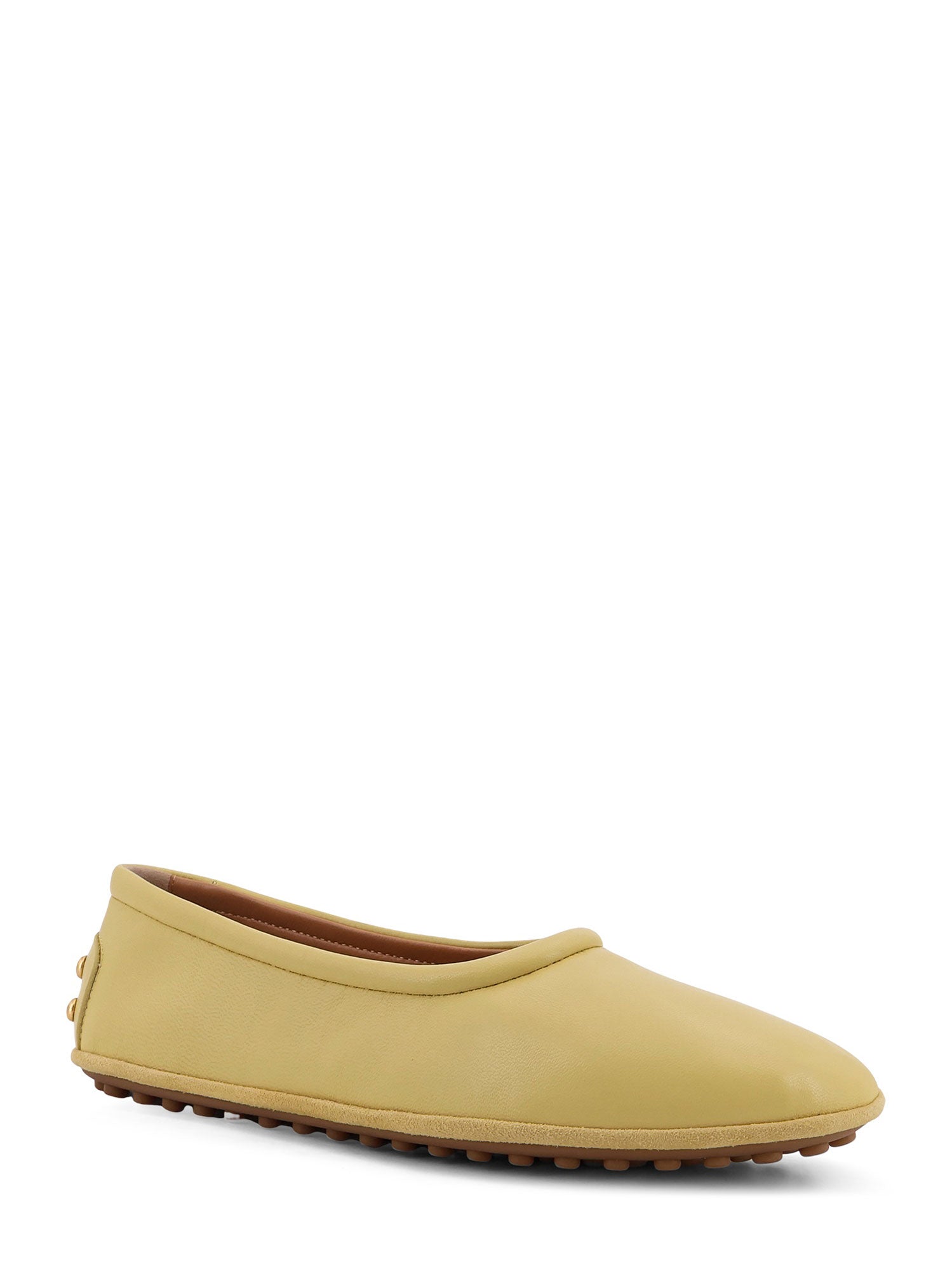 Tods Flat shoes Gialla Pelle