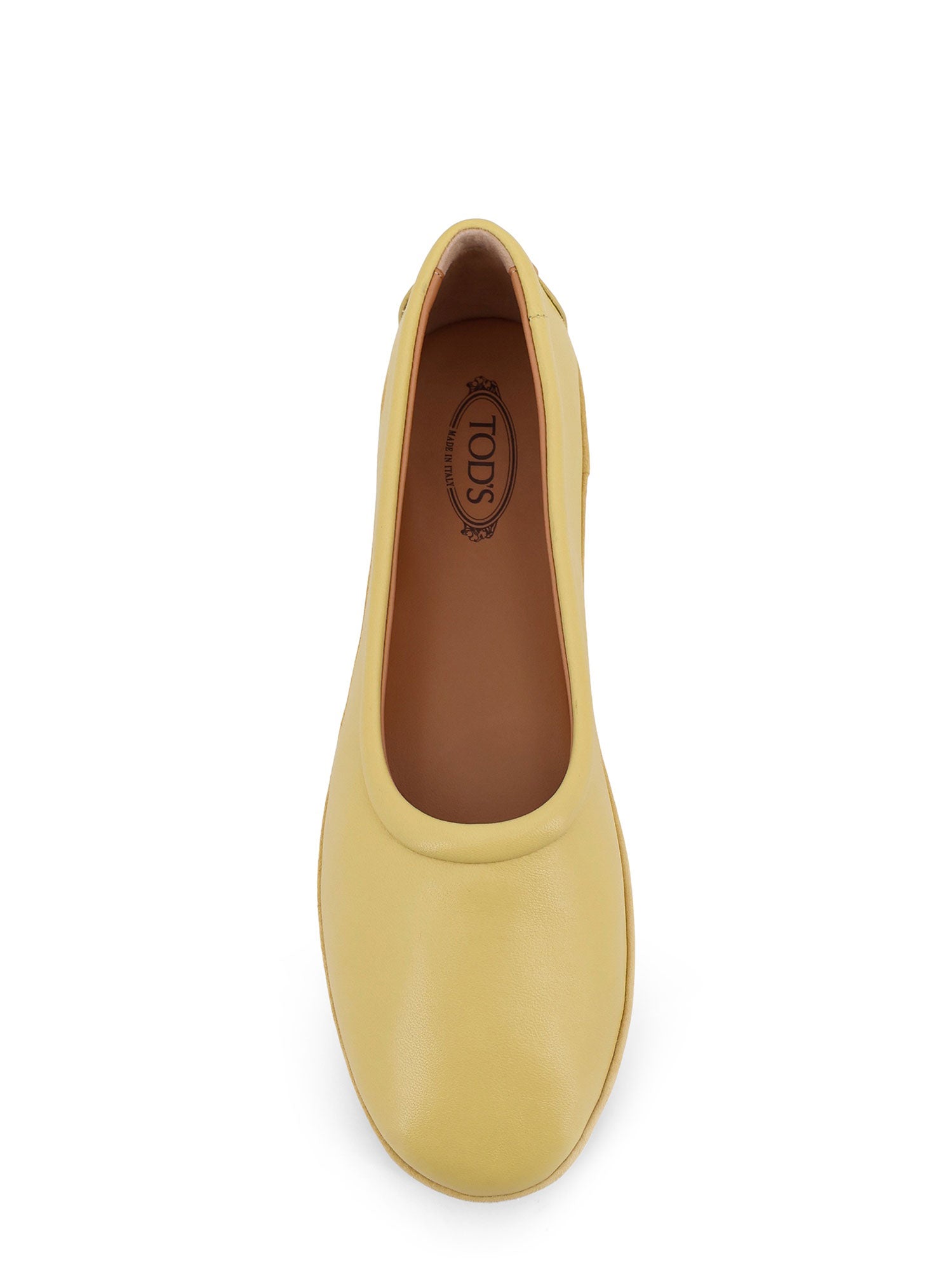 Tods Flat shoes Gialla Pelle