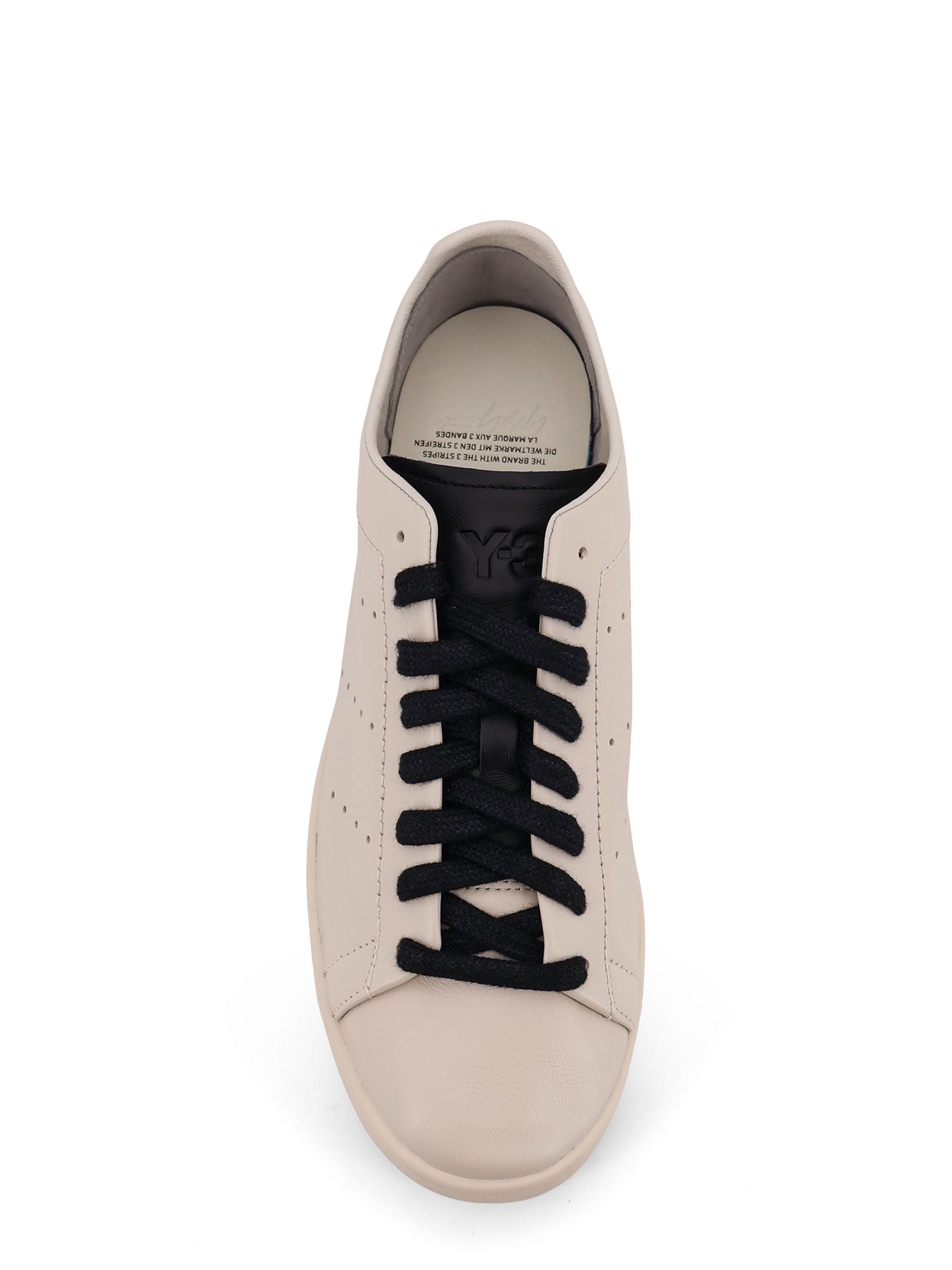Y-3 Sneakers Beige Pelle