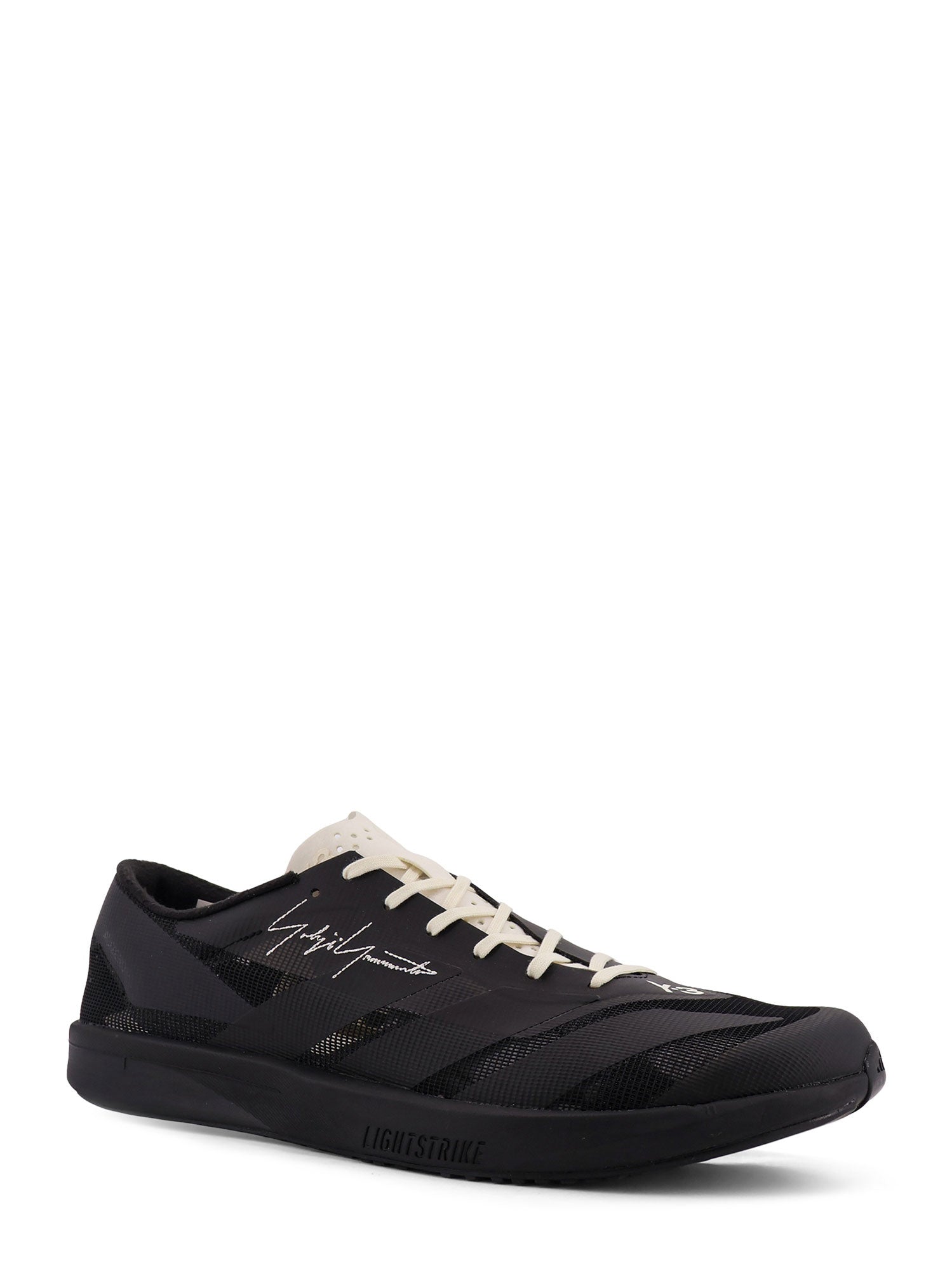 Y-3 Sneakers Black Mesh/gomma