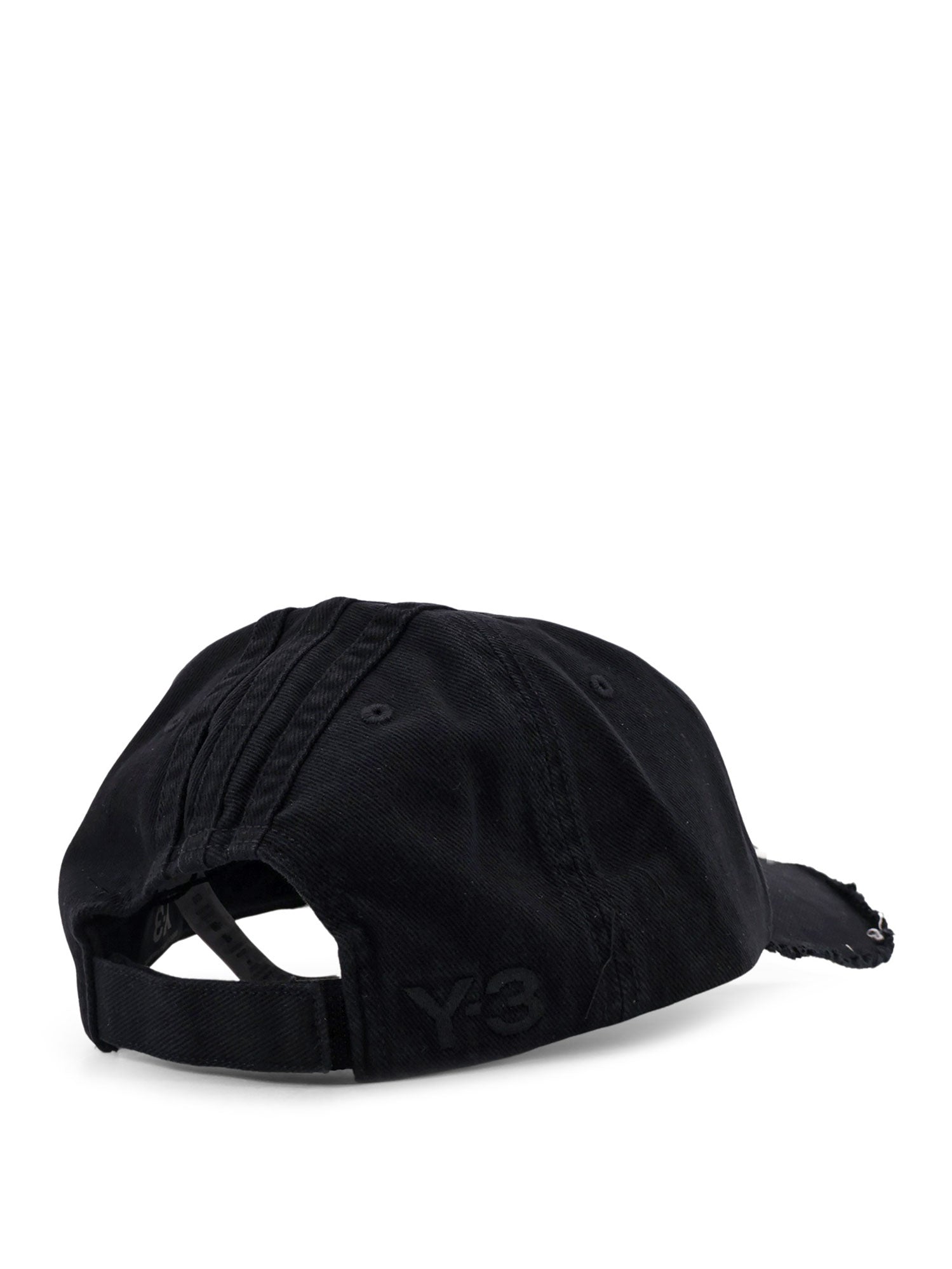Y-3 Hats Black Cotone