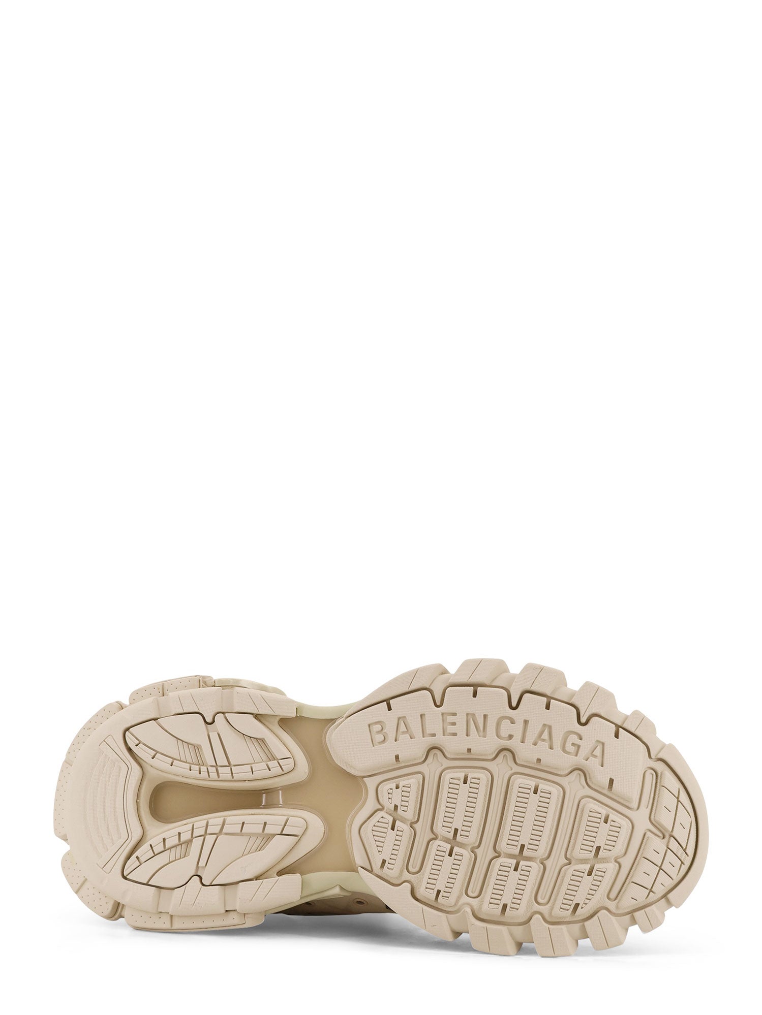 Balenciaga Sneakers Beige Jersey/black Mesh/nylon