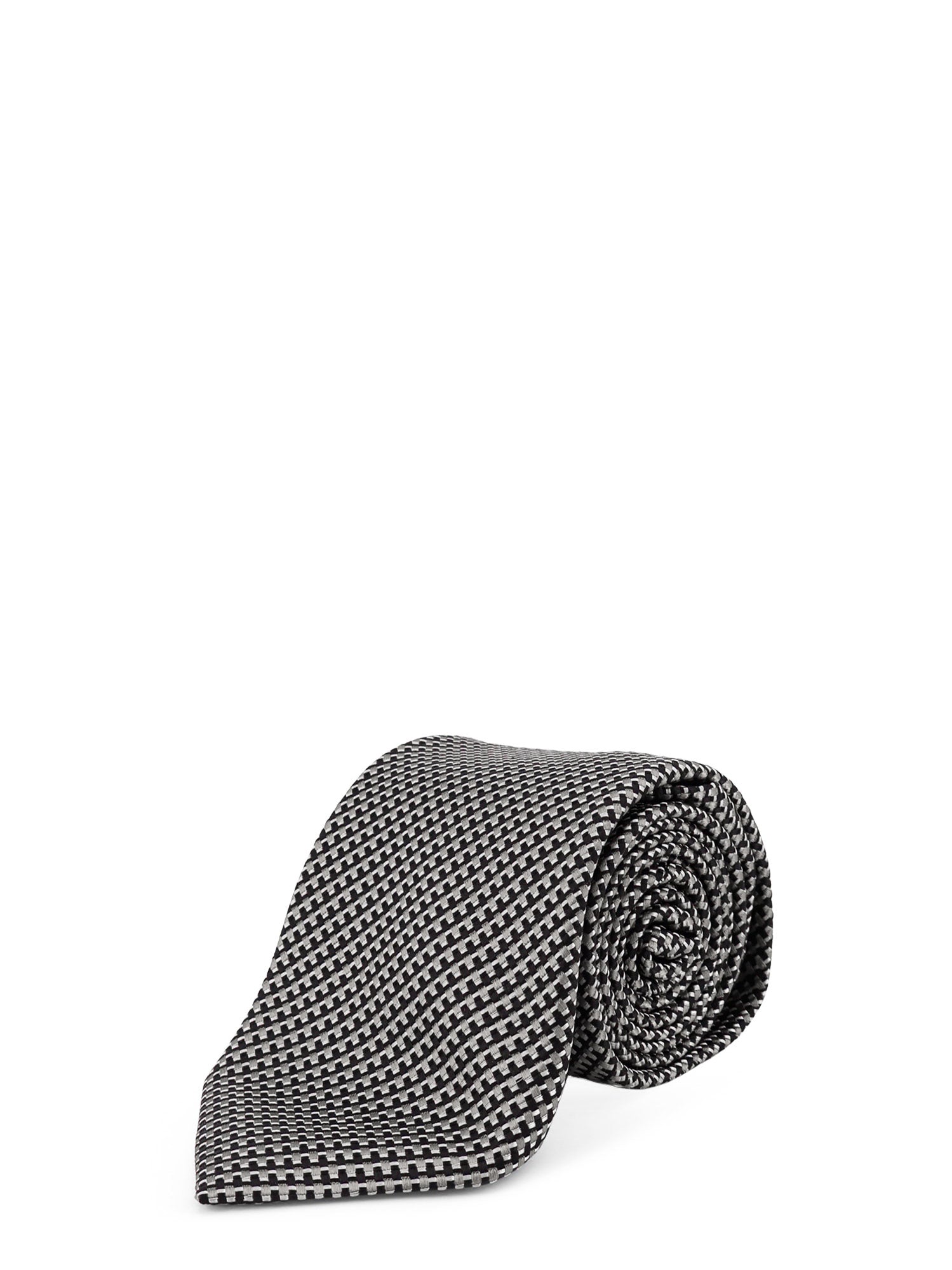Tom Ford Ties Grey Seta
