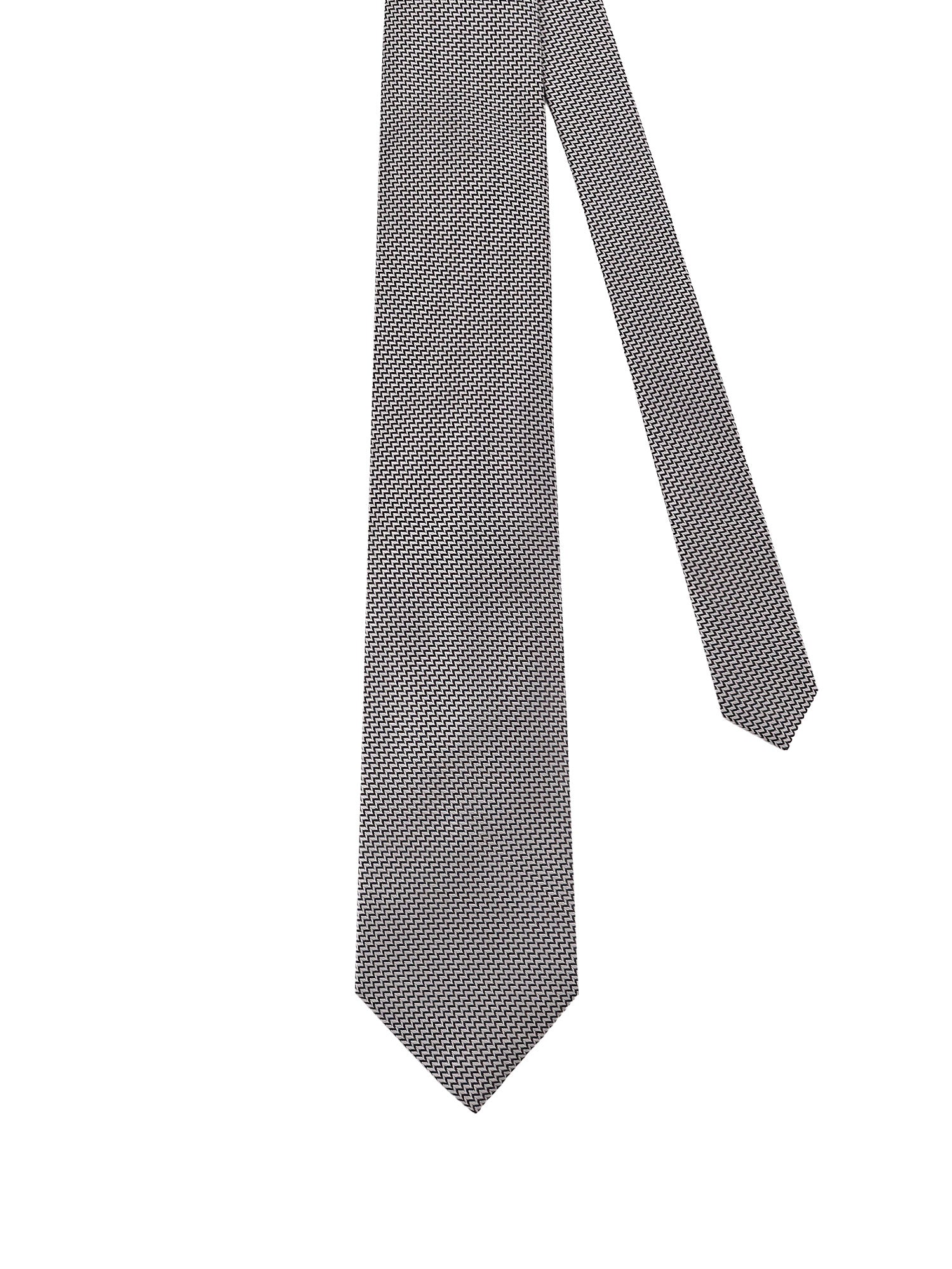 Tom Ford Ties Black&white Seta