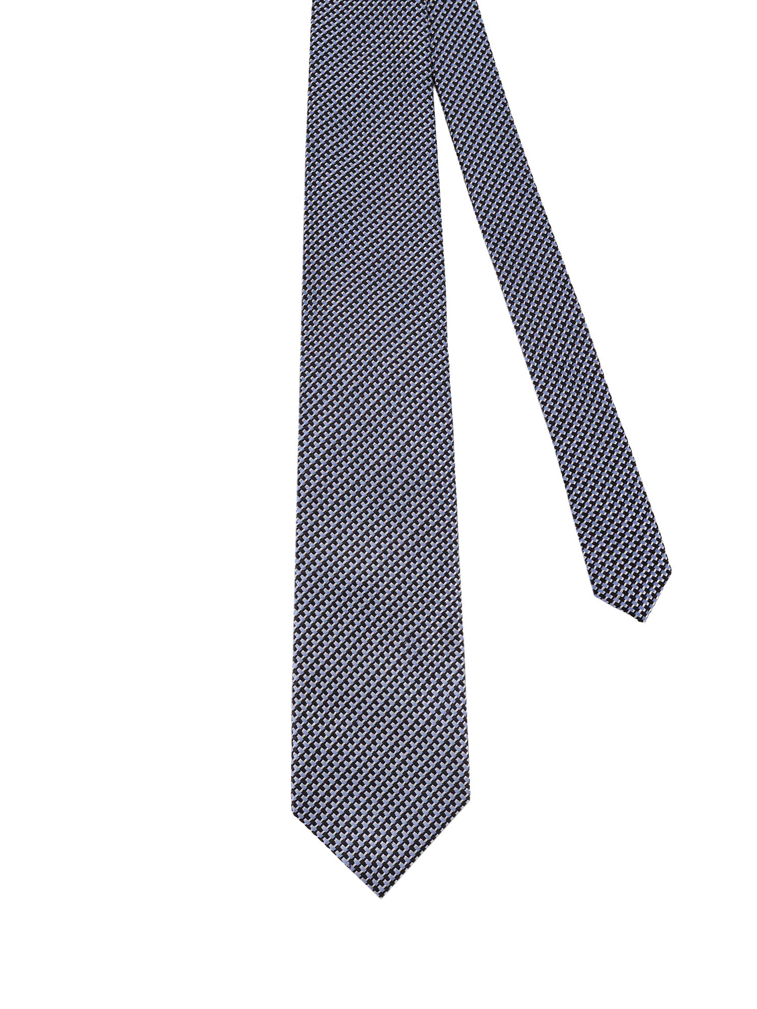 Tom Ford Ties Mineral Blue Seta