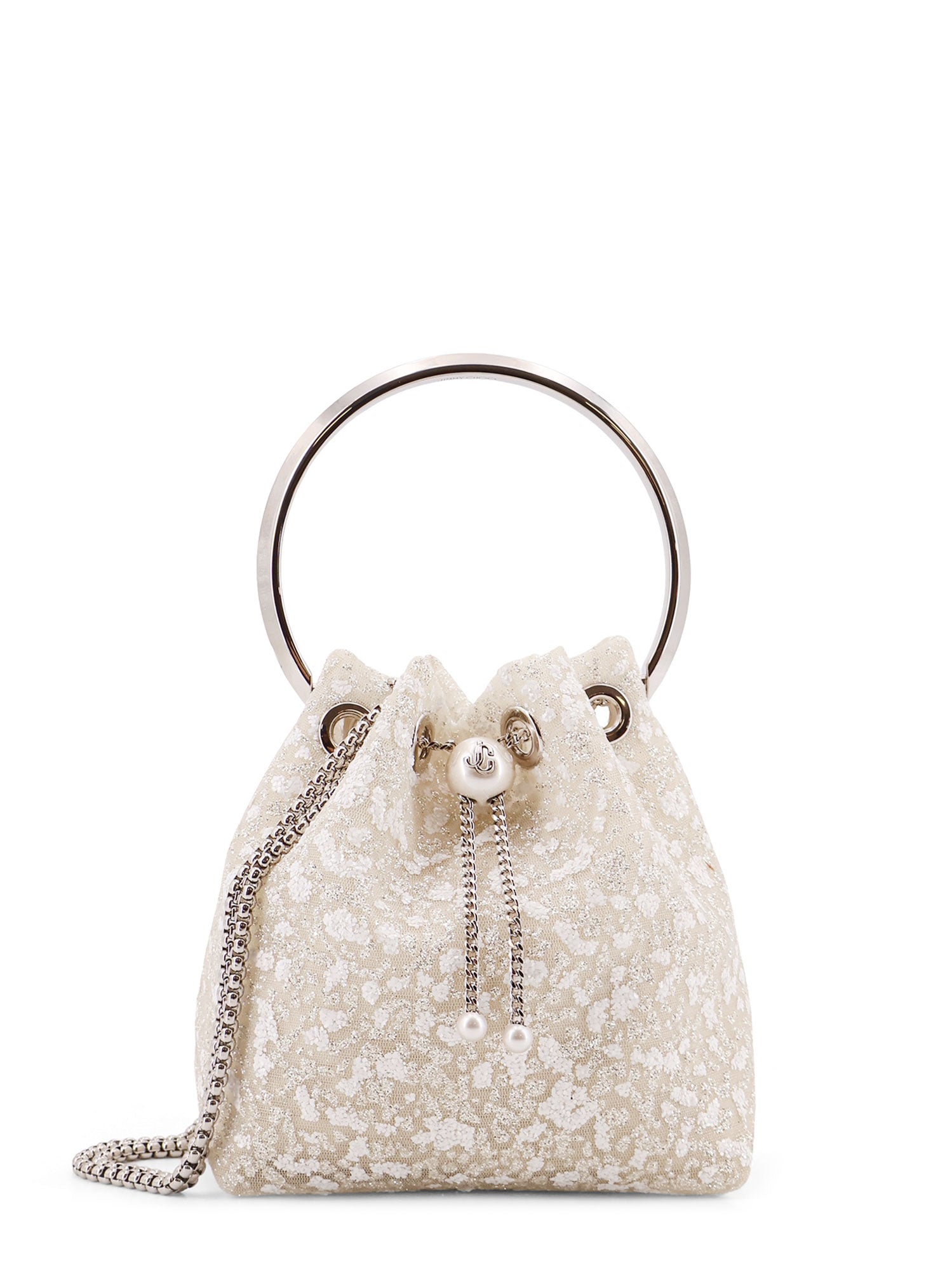 Jimmy Choo Bags Ivoysilver Nylon