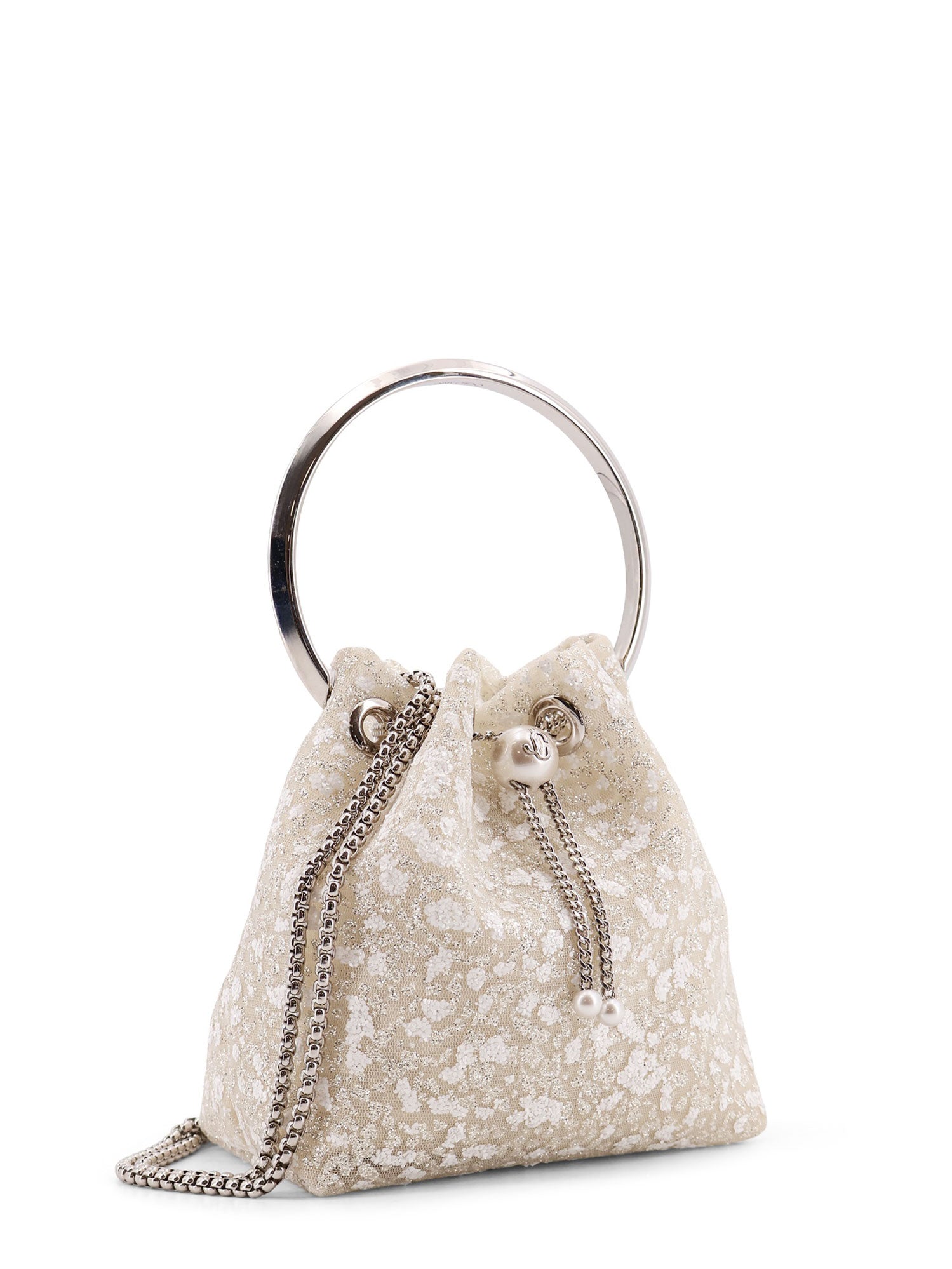 Jimmy Choo Bags Ivoysilver Nylon
