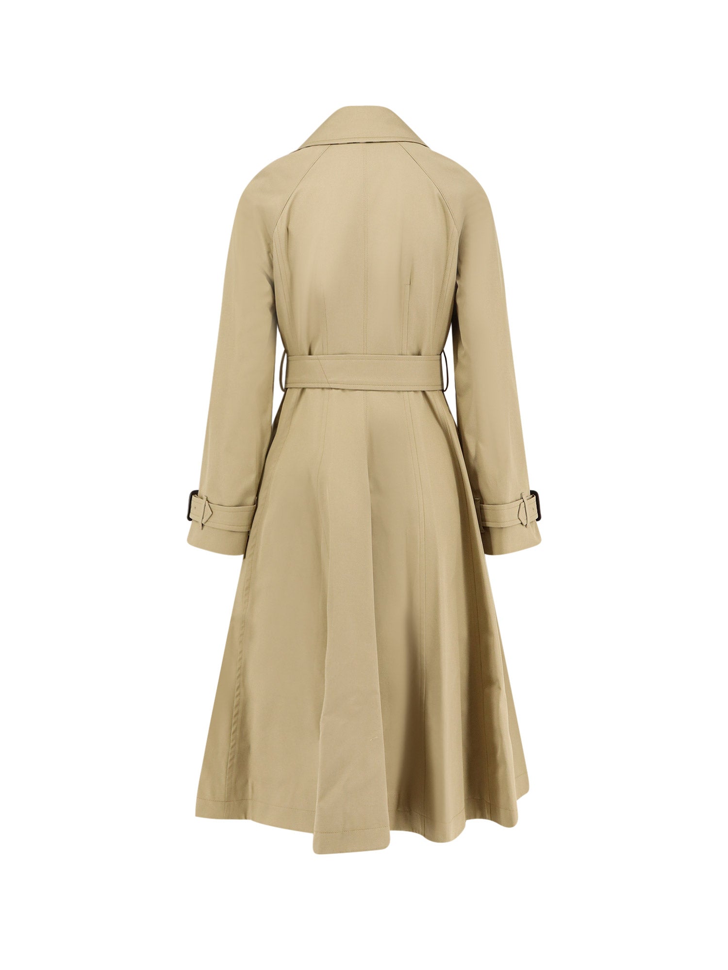 Burberry Coats Beige Cotone