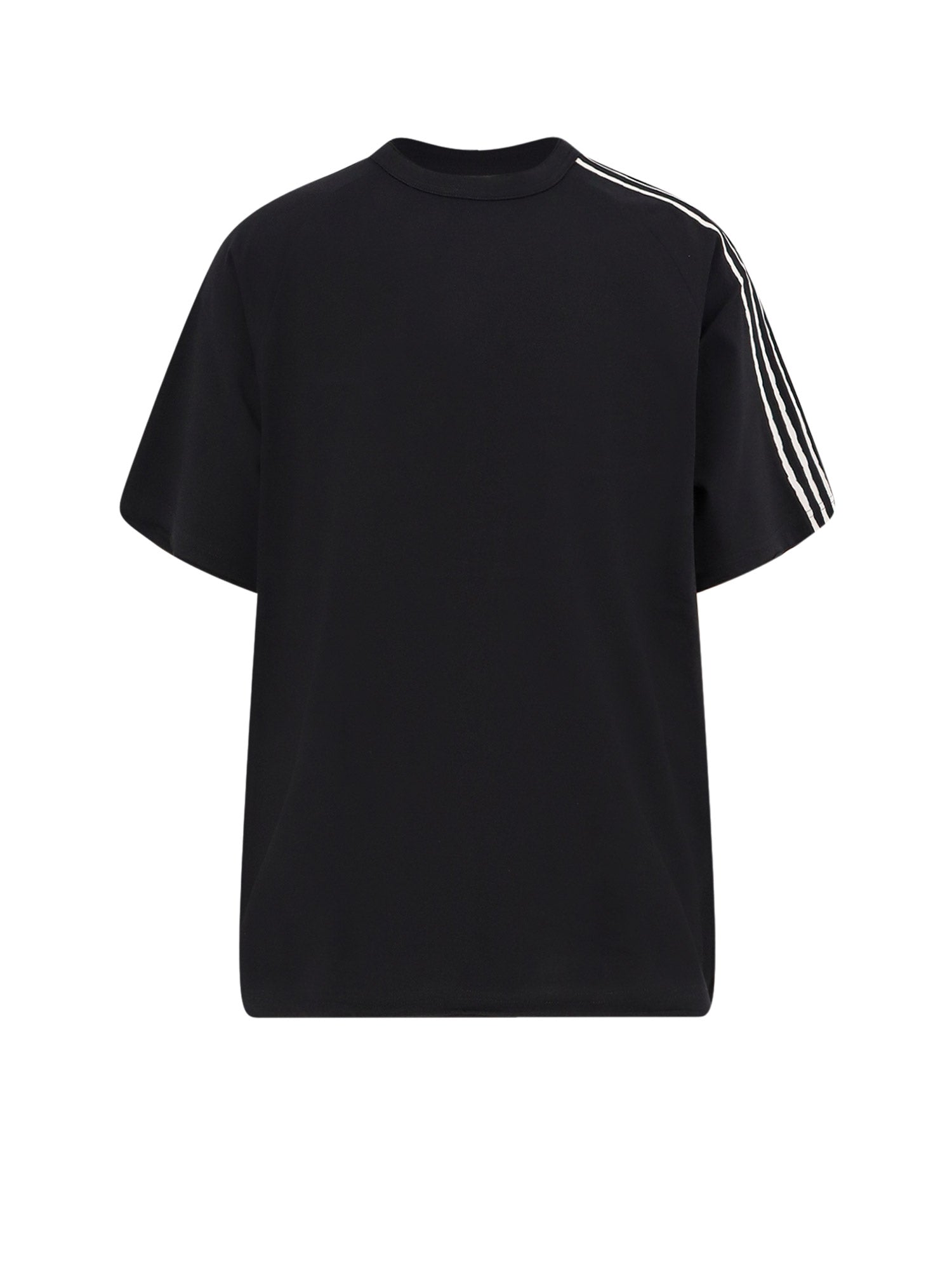 Y-3 T-shirts and Polos Black Cotone