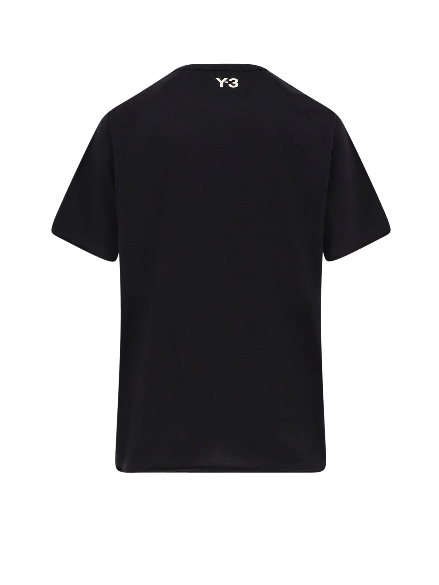 Y-3 T-shirts and Polos Black Cotone