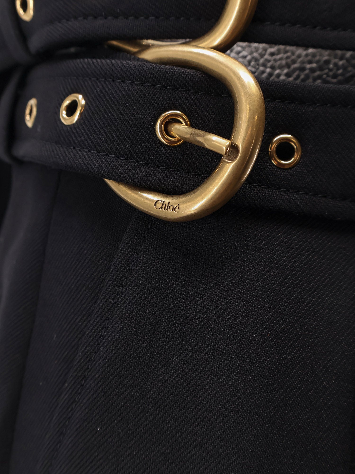 Chloè Skirts Black Lana Vergine