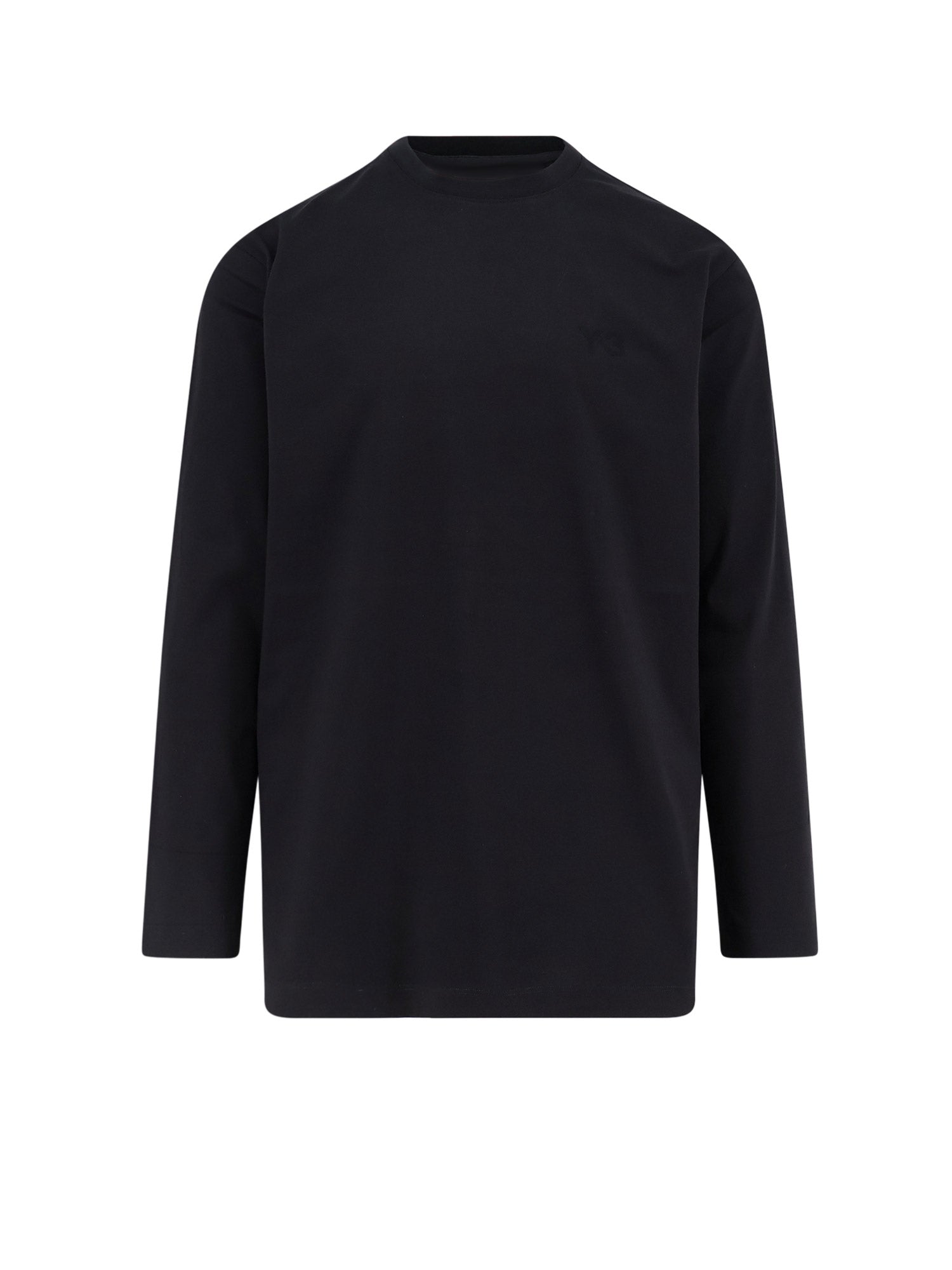 Y-3 T-shirts and Polos Black Cotone