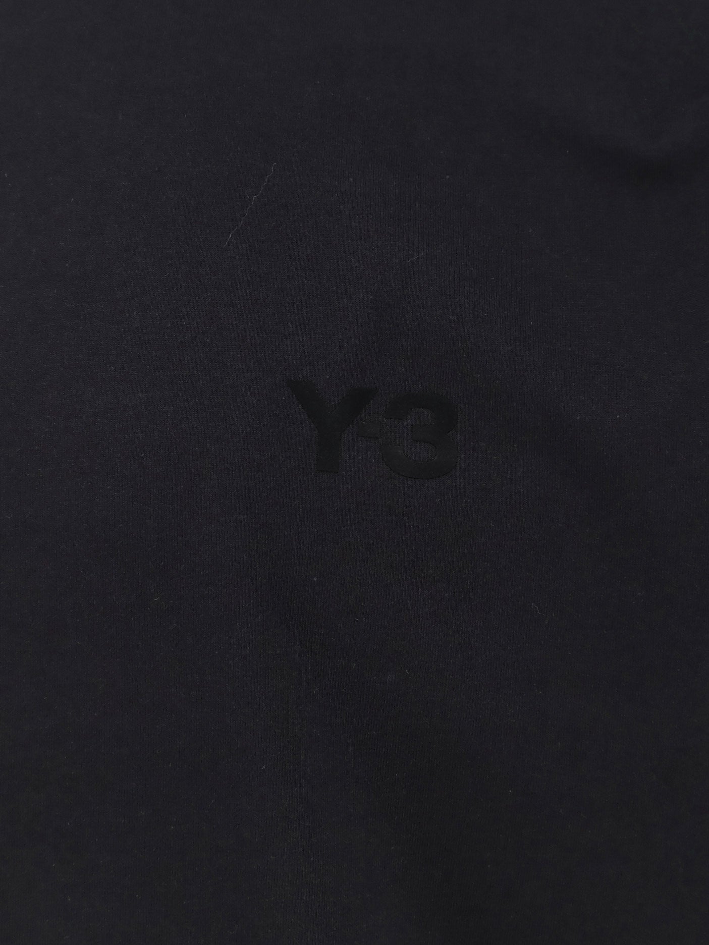Y-3 T-shirts and Polos Black Cotone