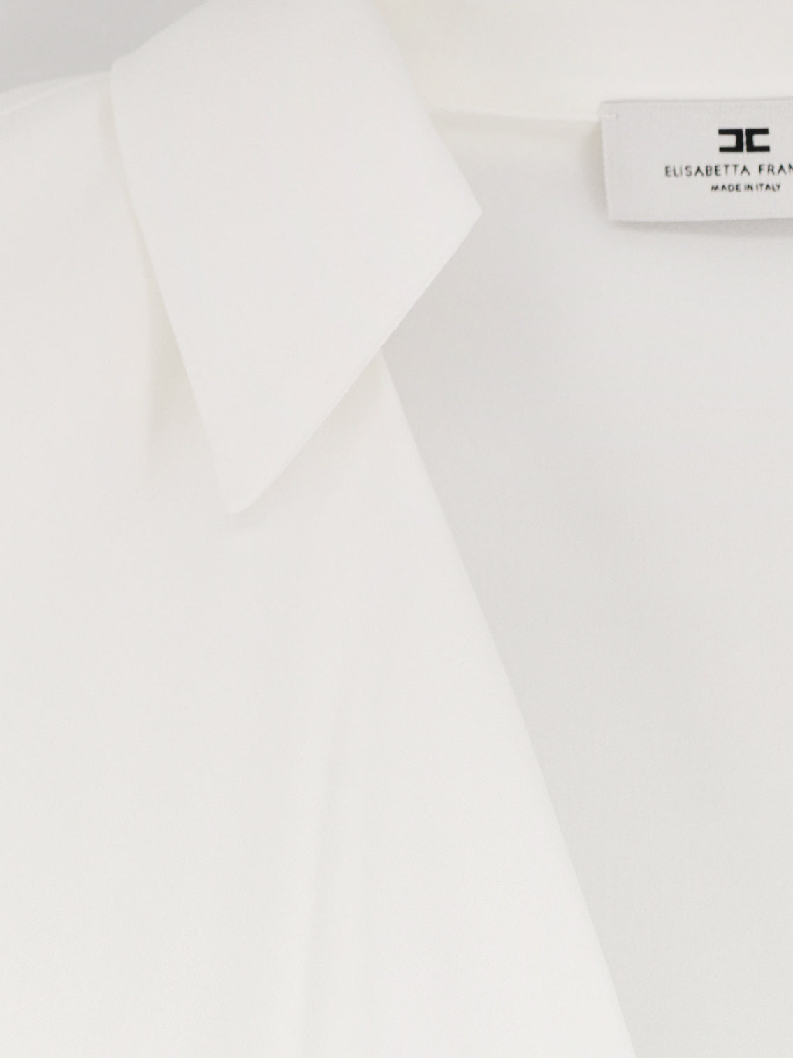 Elisabetta Franchi Shirts Ivory Viscosa