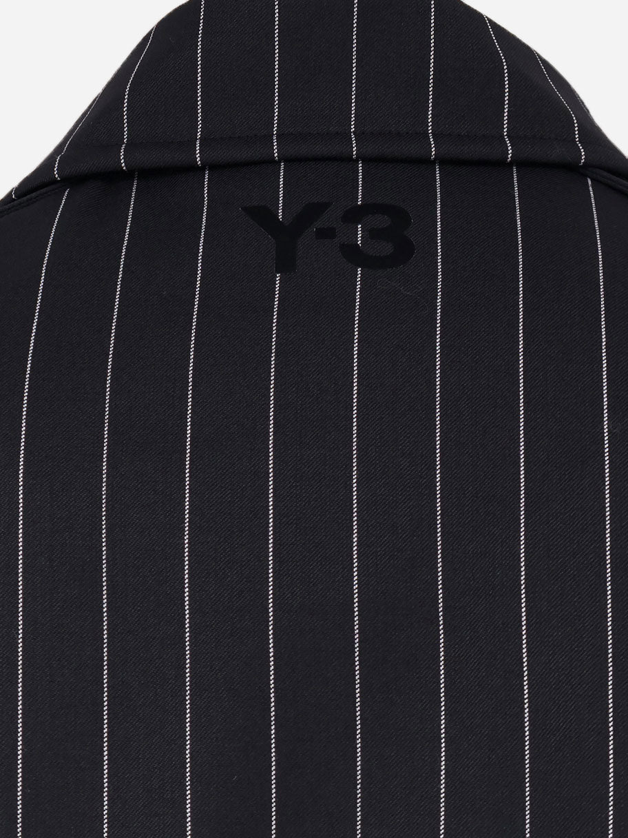 Y-3 Jackets Black Poliestere Riciclato