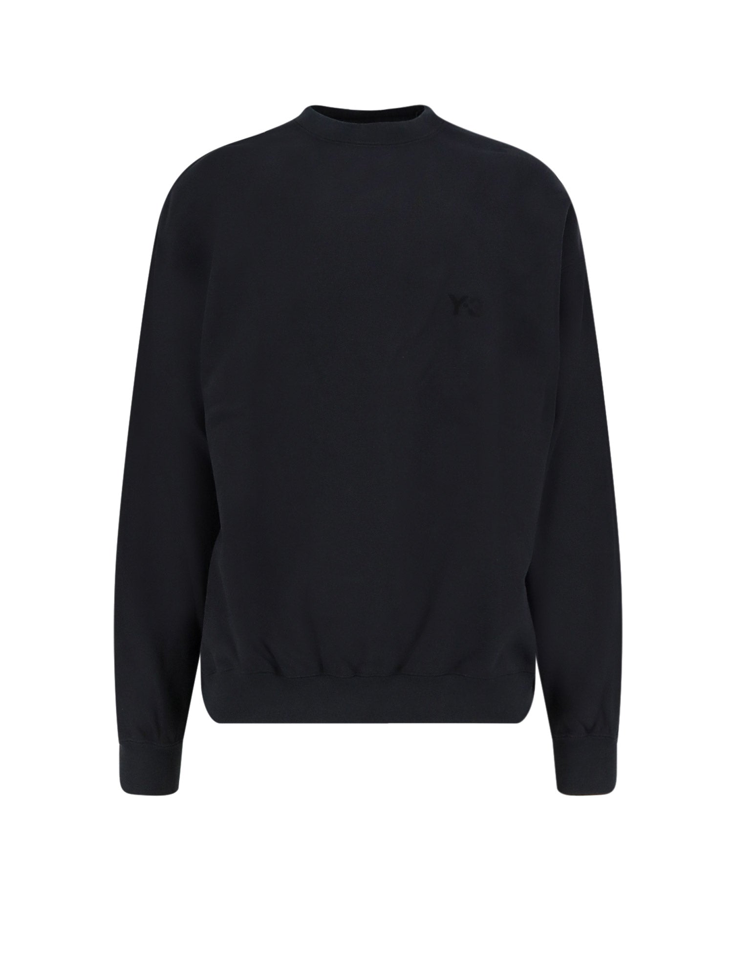 Y-3 Sweaters Black Cotone