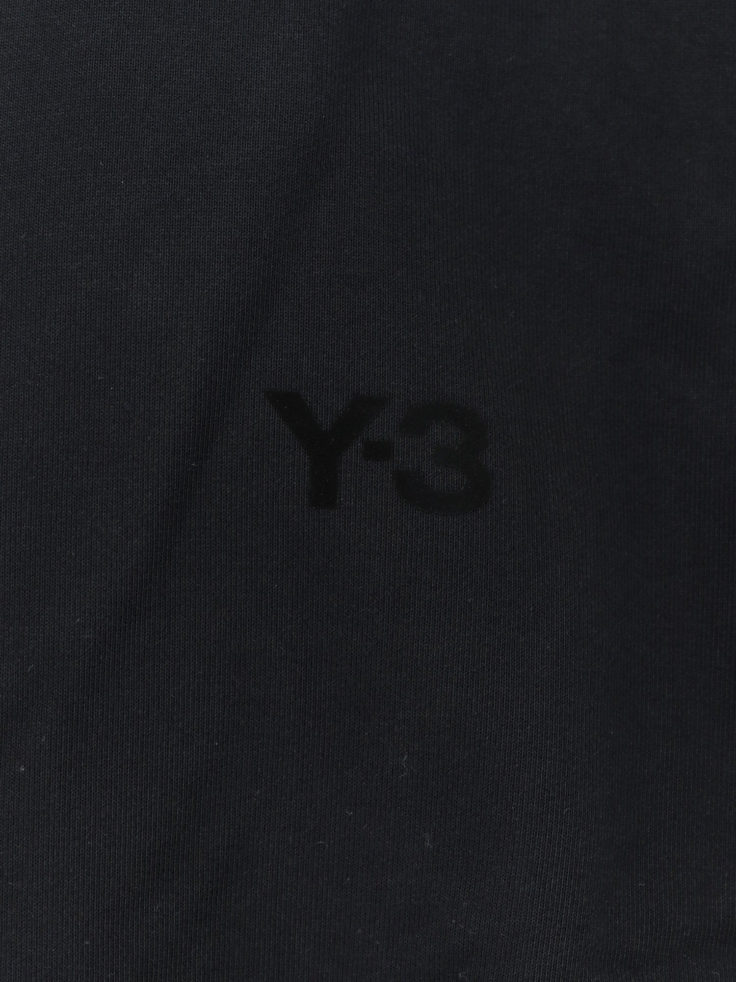 Y-3 Sweaters Black Cotone