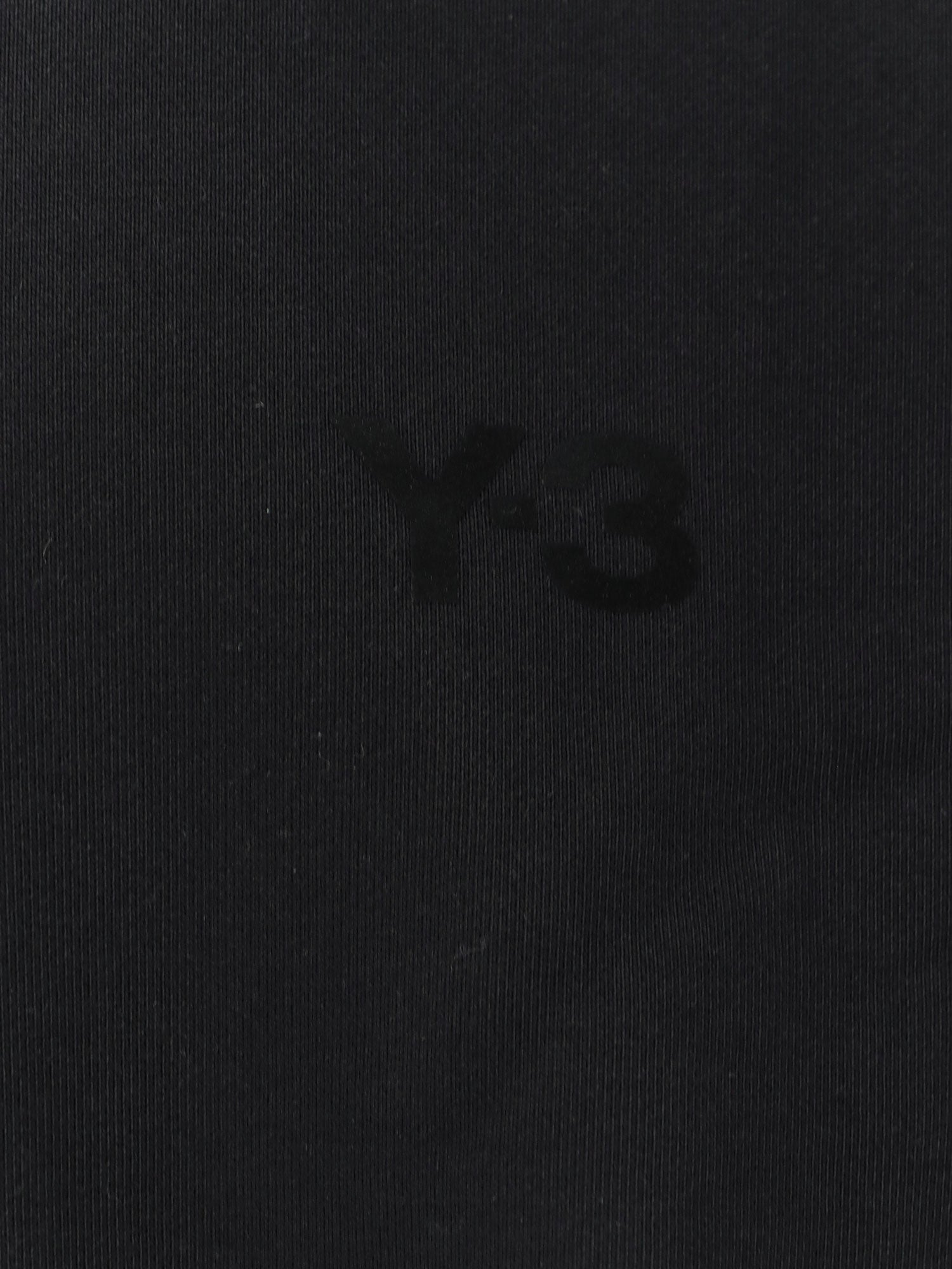 Y-3 Sweaters Black Cotone