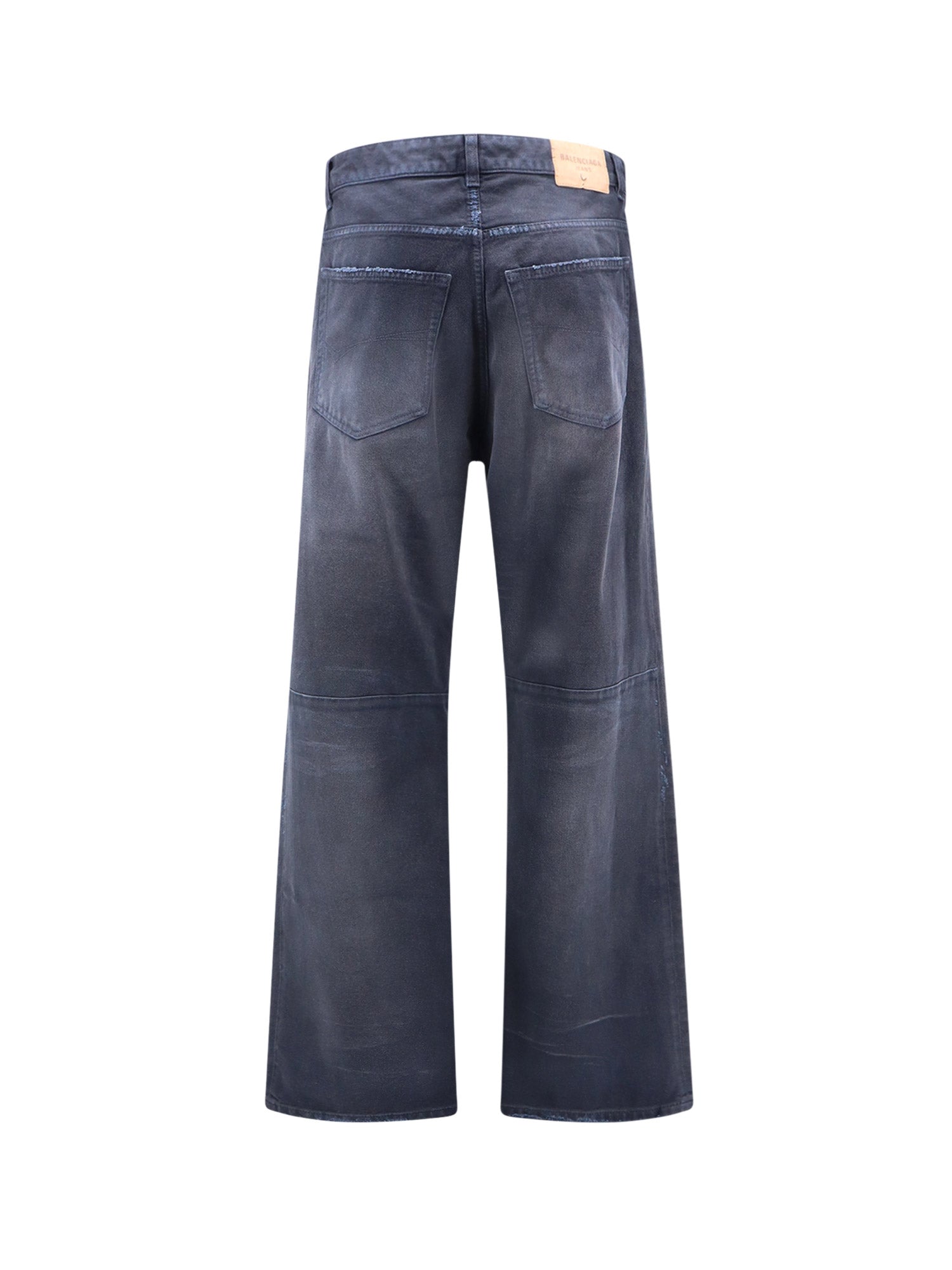Balenciaga Jeans Navy/dirty Dark Blue Cotone