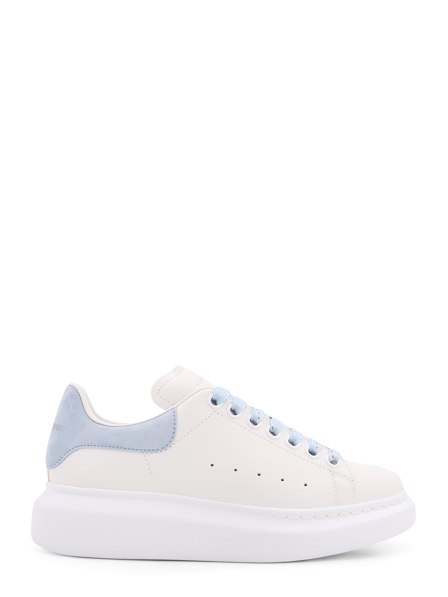 Alexander McQueen Sneakers White Powder Blue Pelle