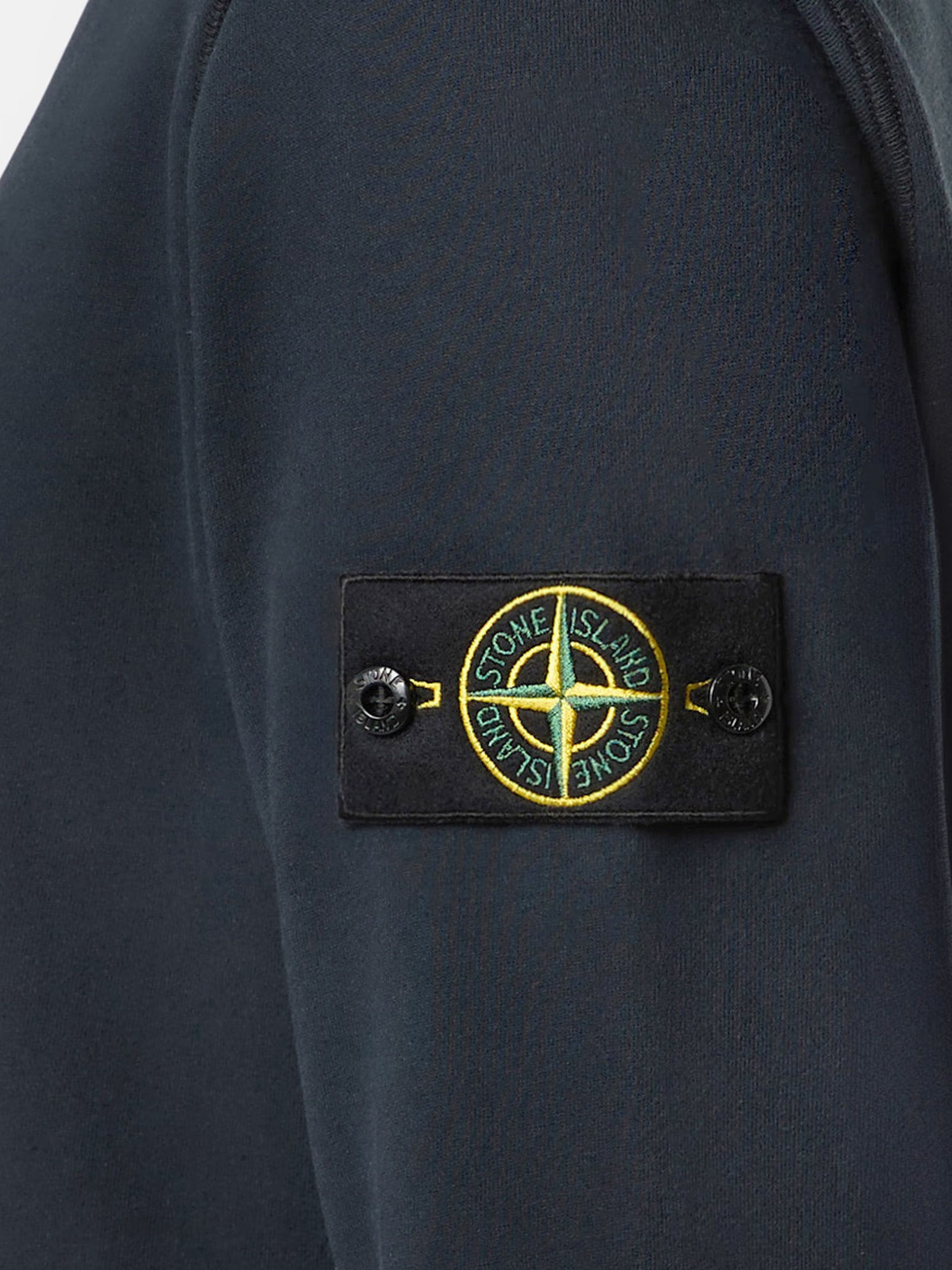 Stone Island Sweaters Blue Cotone Organico