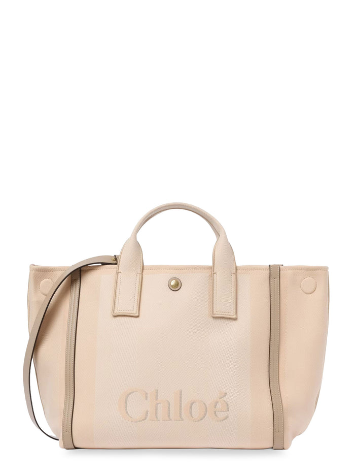 Chloè Bags Blushy Beige Cotone