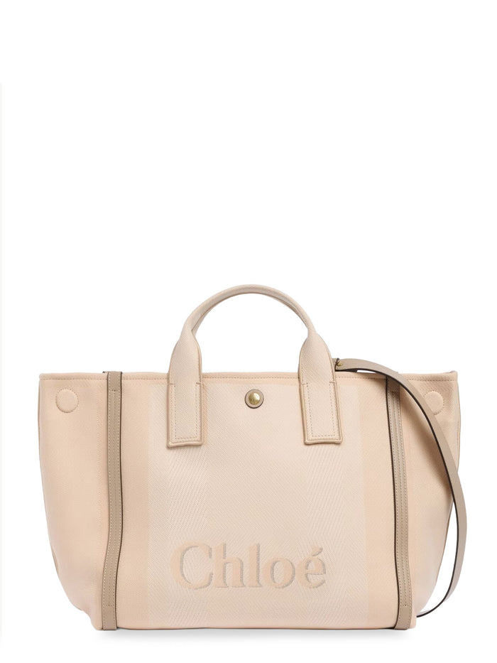 Chloè Bags Blushy Beige Cotone