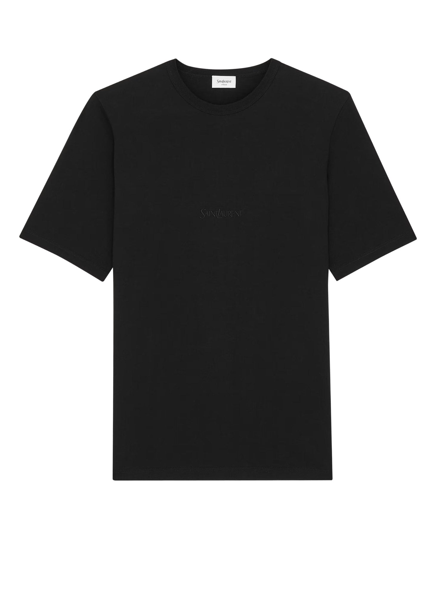 Saint Laurent T-shirts and Polos Black Cotone