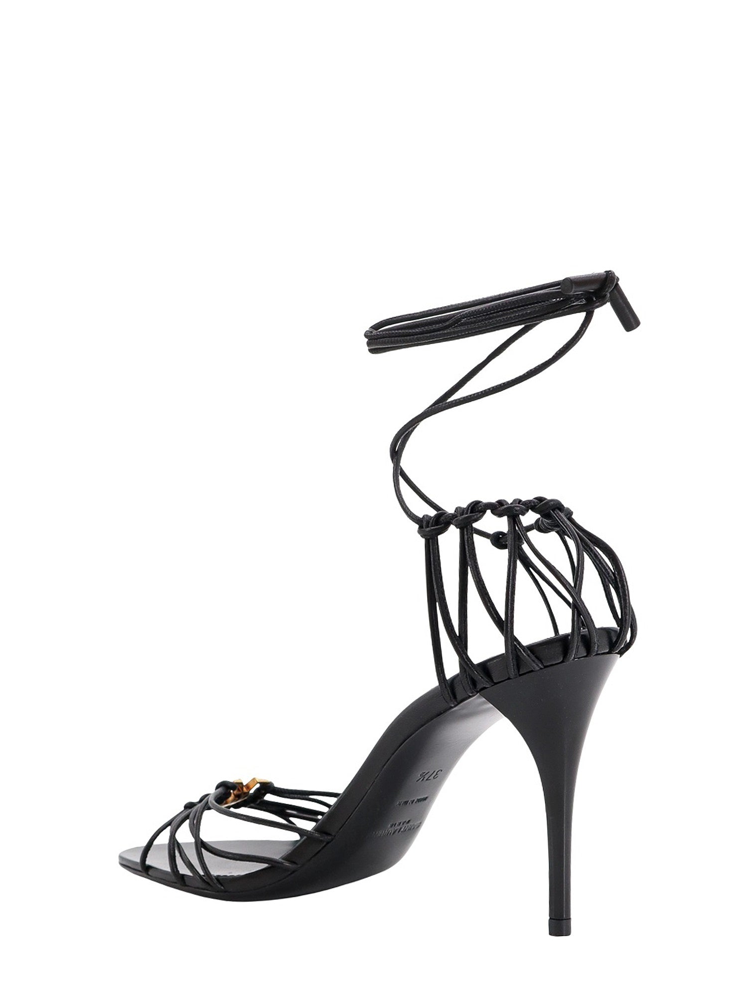 Saint Laurent Sandals Black Pelle