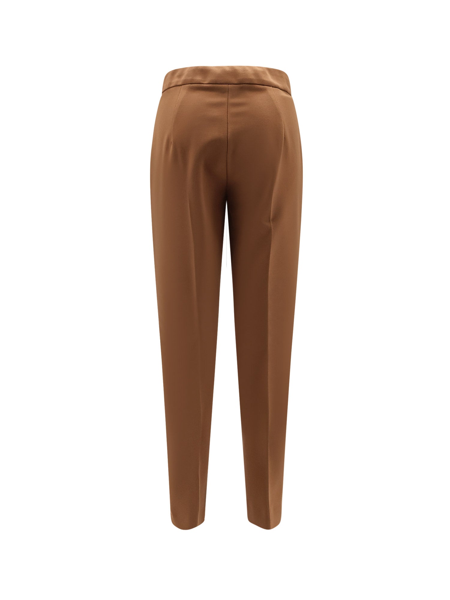 Max Mara RTW Leather Brown Viscosa