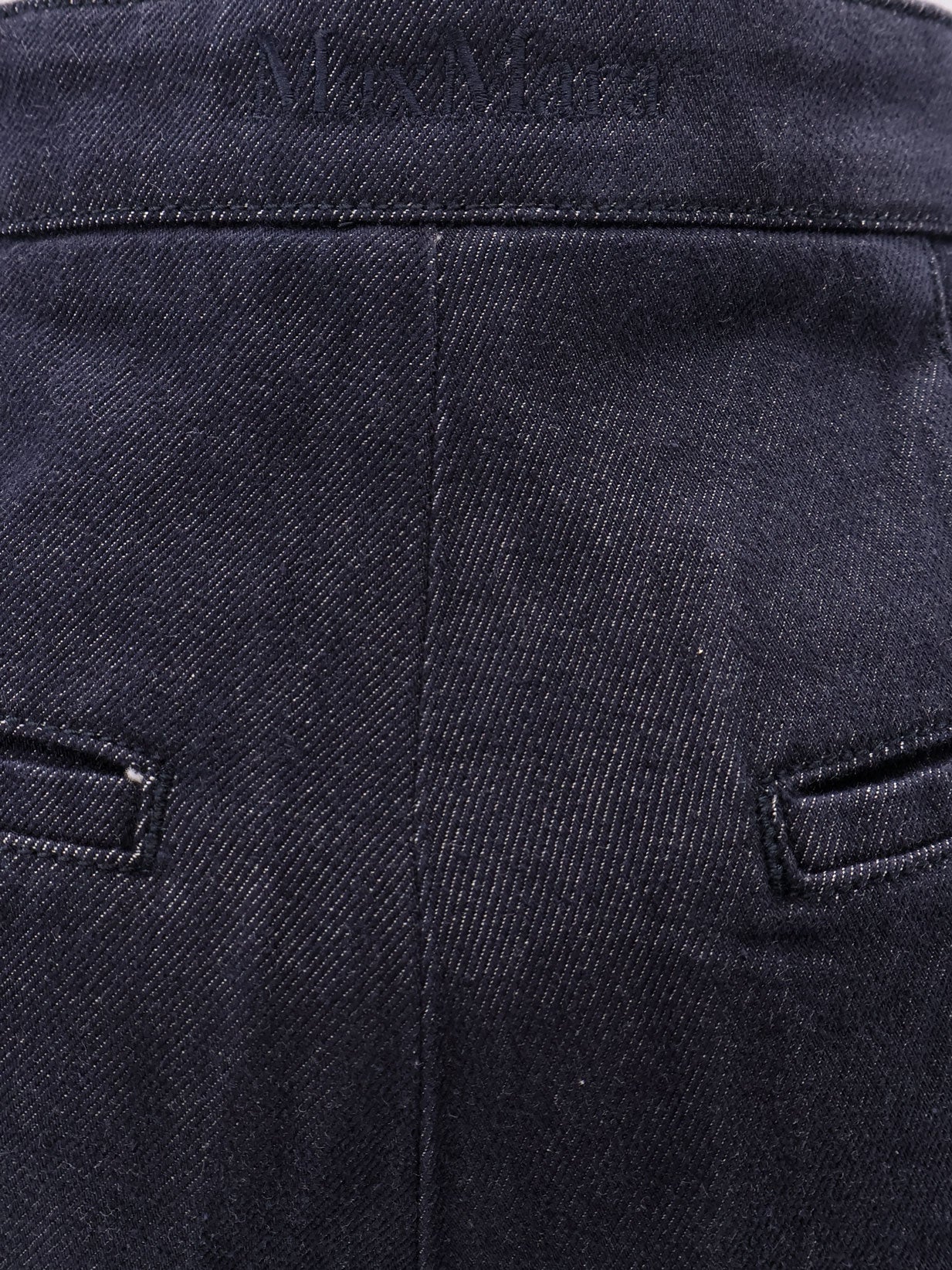 Max Mara Shorts Blue Cotone