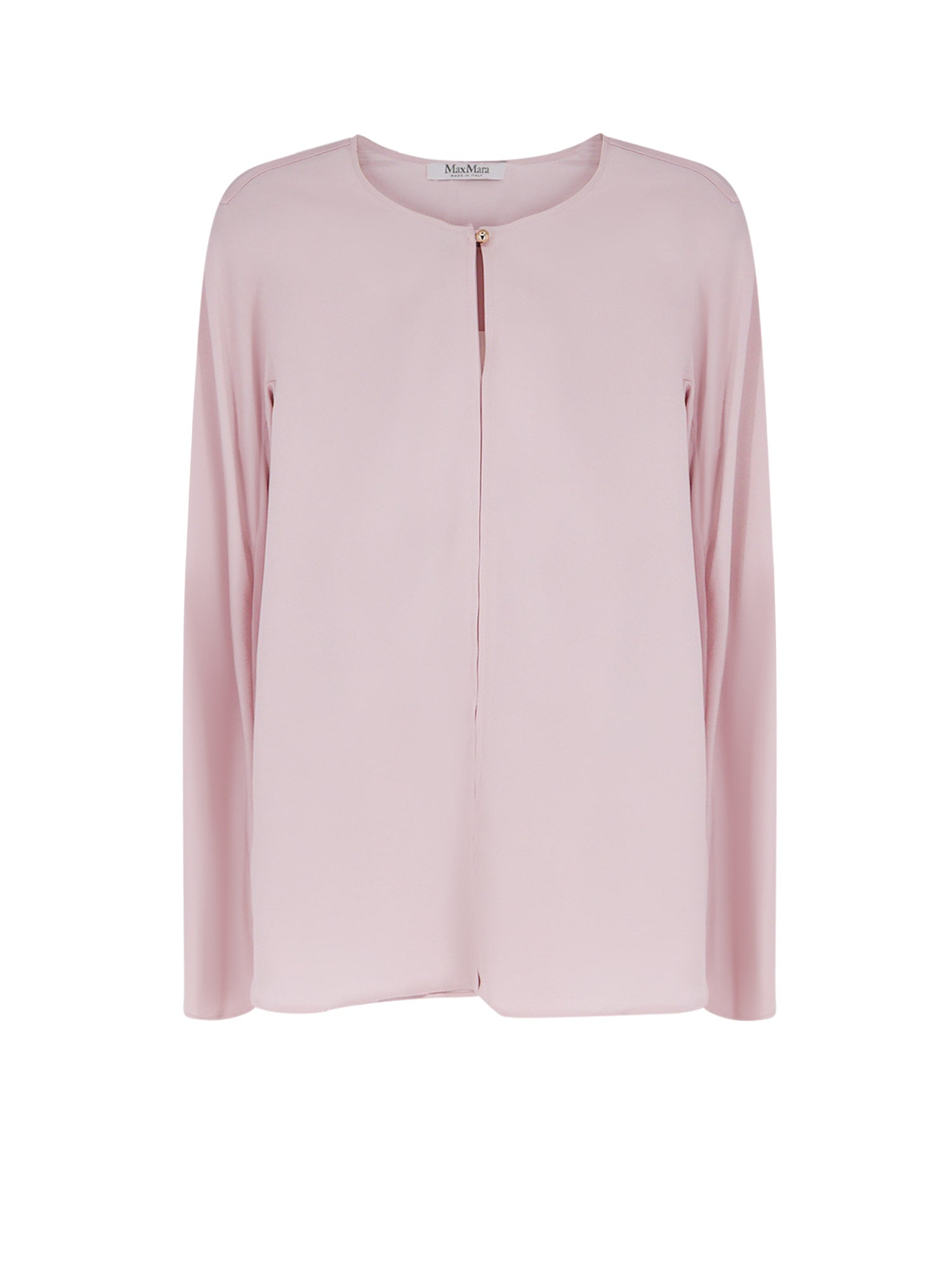 Max Mara Shirts Pink Seta Elastan