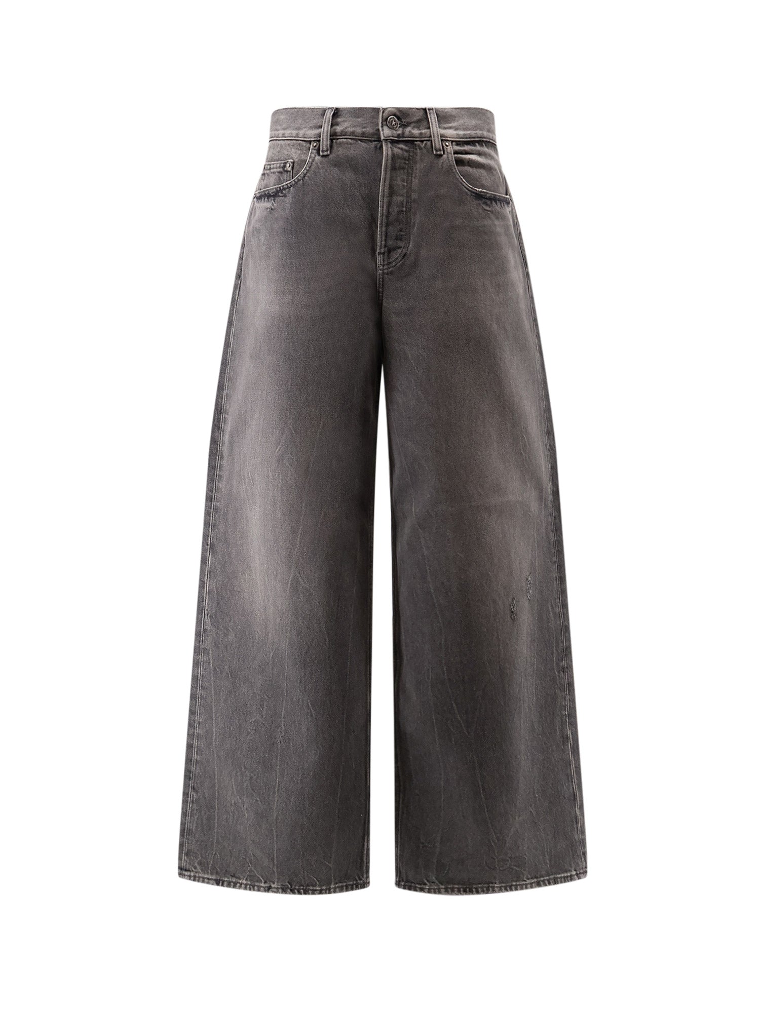 Golden Goose Jeans Grey Cotone
