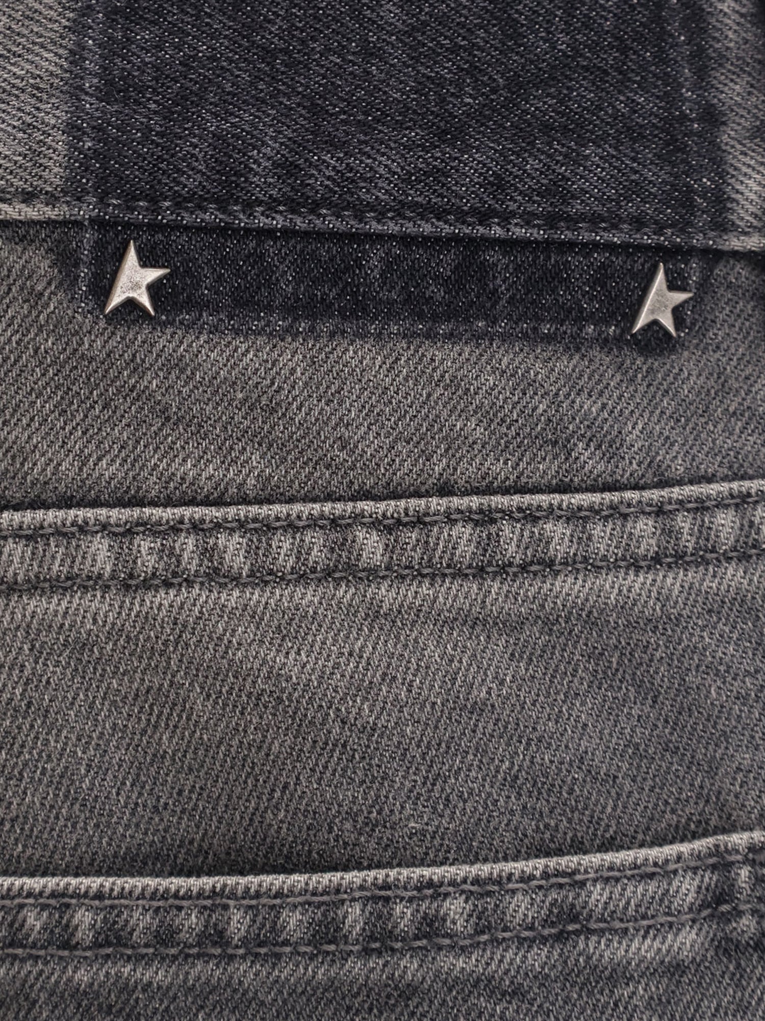 Golden Goose Jeans Grey Cotone