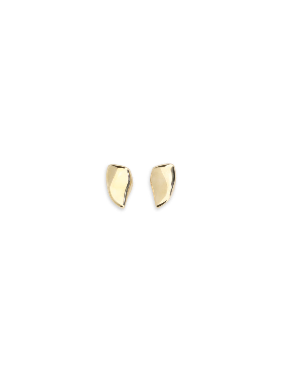 Earrings Geometric Gold-Finished Silver Yellow Gold