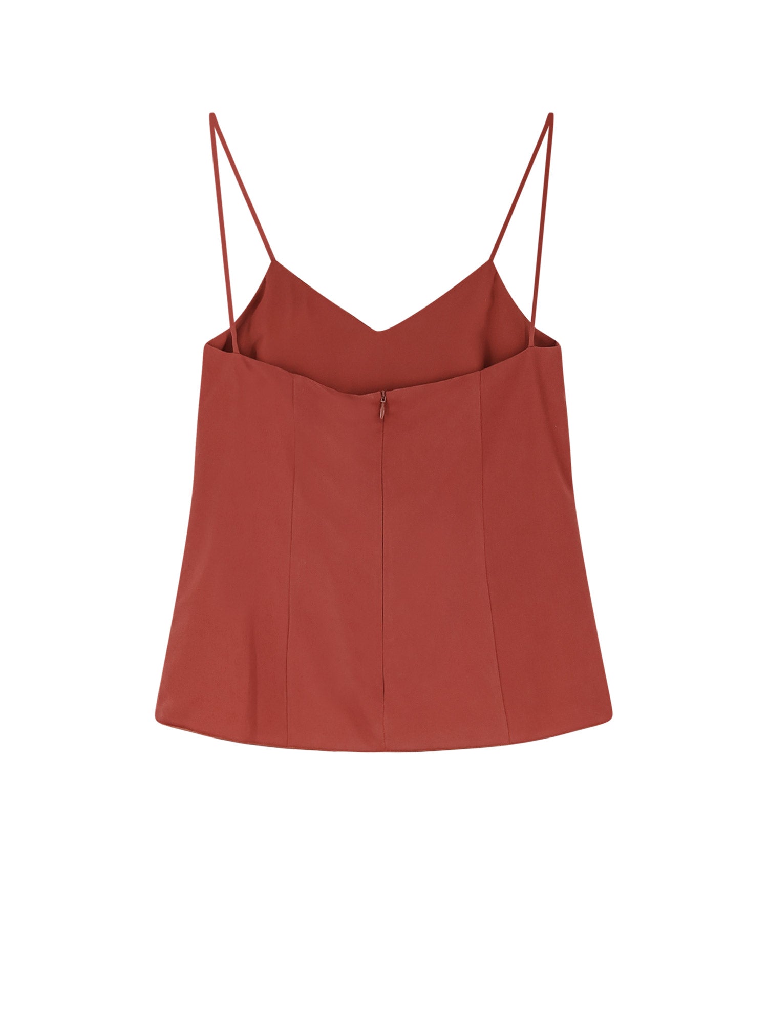 Max Mara T-shirts and Polos Terracotta Seta