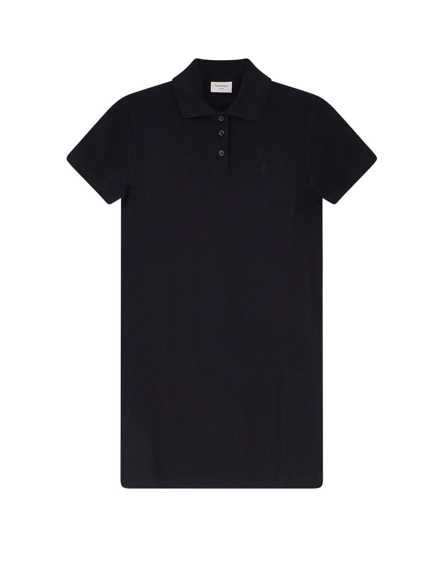 Saint Laurent Dresses Black Cotone